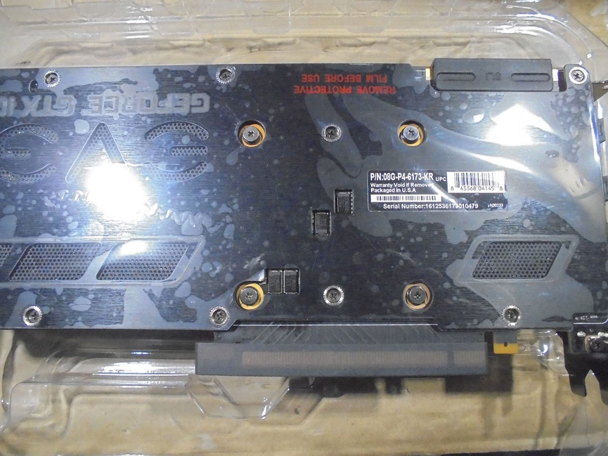 EVGA GTX 1070 8 GB BIOS SC/Great Condition/OE Box/OE Contents