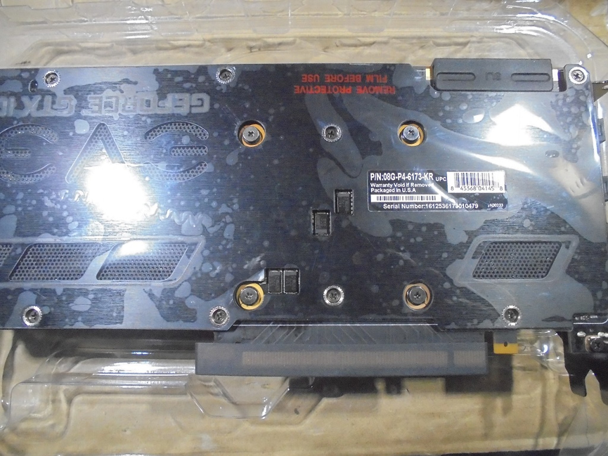 EVGA GTX 1070 8 GB BIOS SC/Great Condition/OE Box/OE Contents