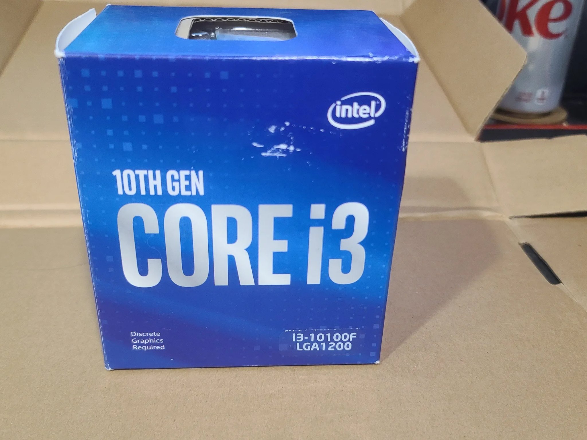 Intel 10th Gen i3-10100F LGA 1200 CPU w/ Stock Cooler