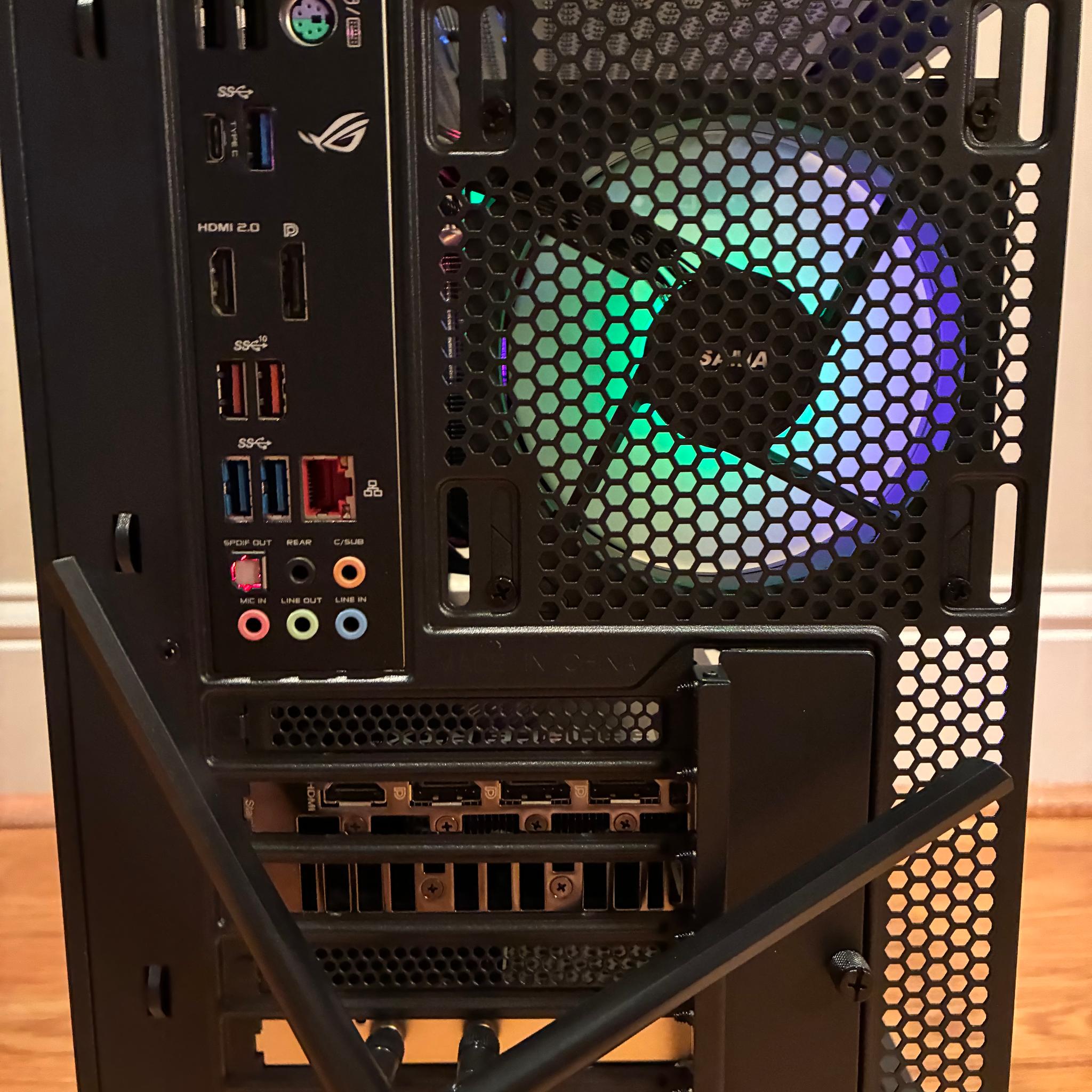 RTX 3060 Ti R7 2700X CUSTOM GAMING PC 16GB DDR4 1TB SSD WIFI 6E BLUETOOTH WINDOWS 10/11