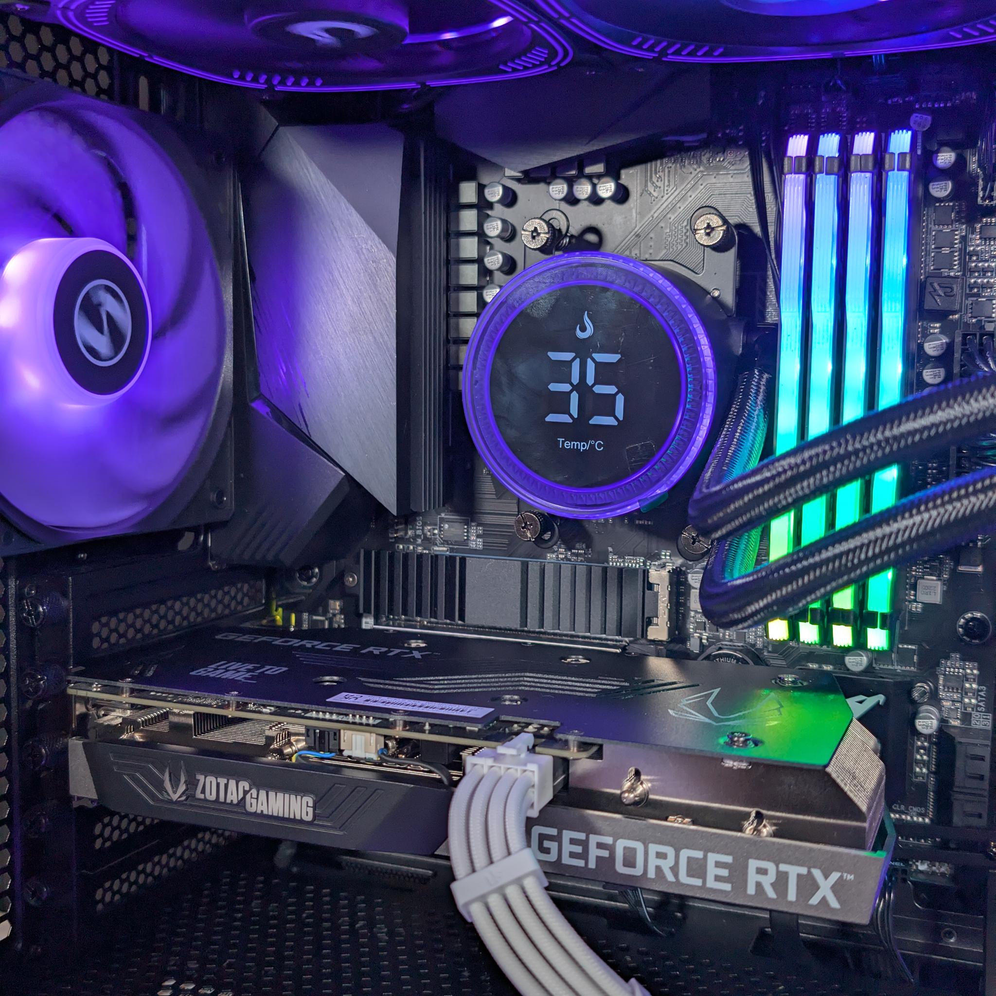 Custom Gaming PC Ryzen 5600X |  NVIDIA 3060 12GB | 32GB RAM |  1TB SSD | Lian Li MATX