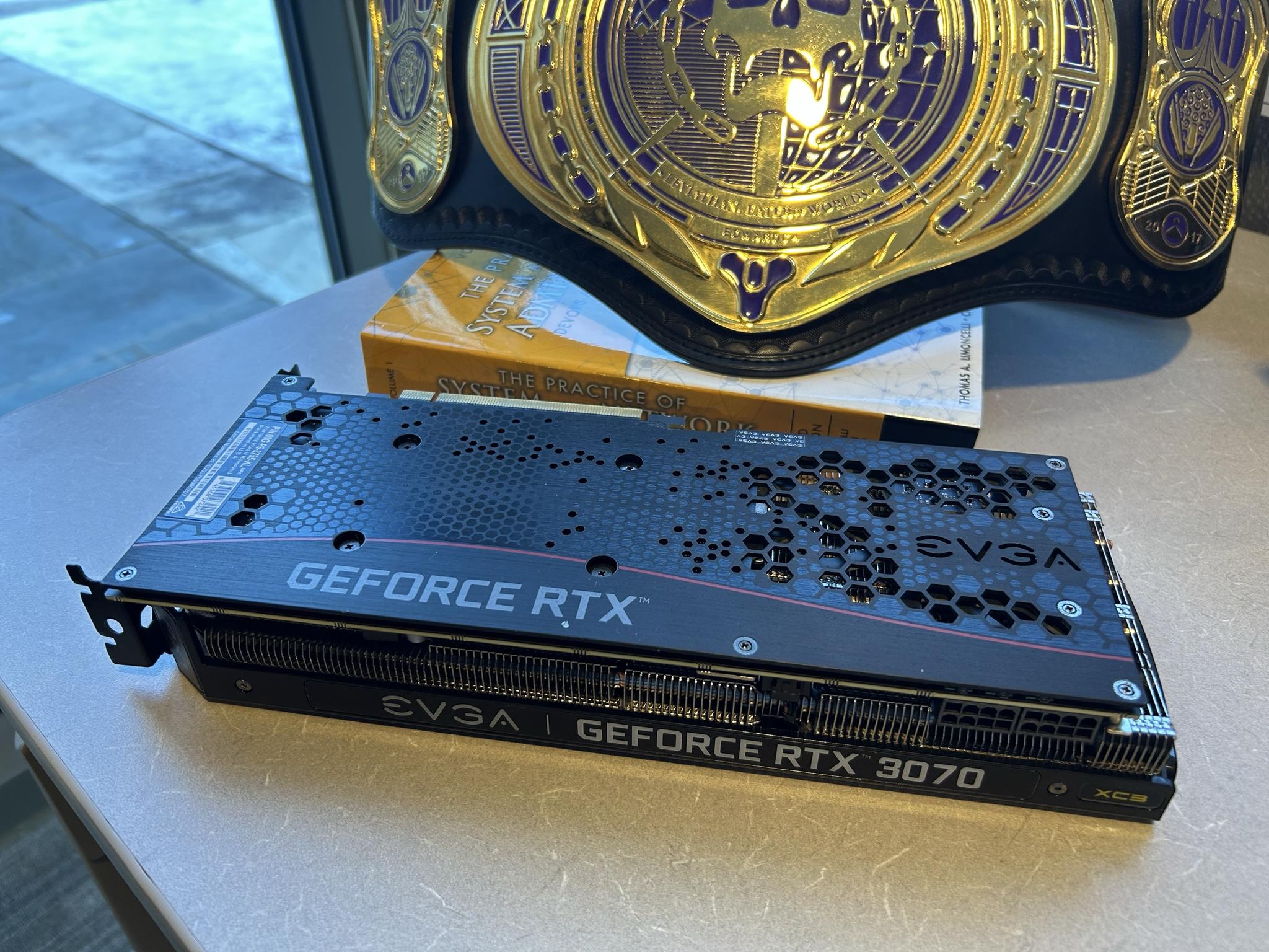 Used - EVGA GeForce RTX 3070 XC3 Ultra Gaming, 08G-P5-3755-KL, 8GB GDDR6