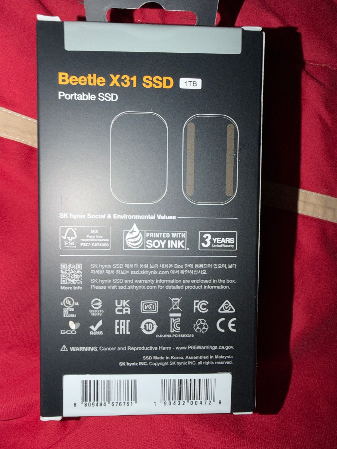 New SK Hynix Beetle X31 SSD Portable 1TB SSD | Jawa