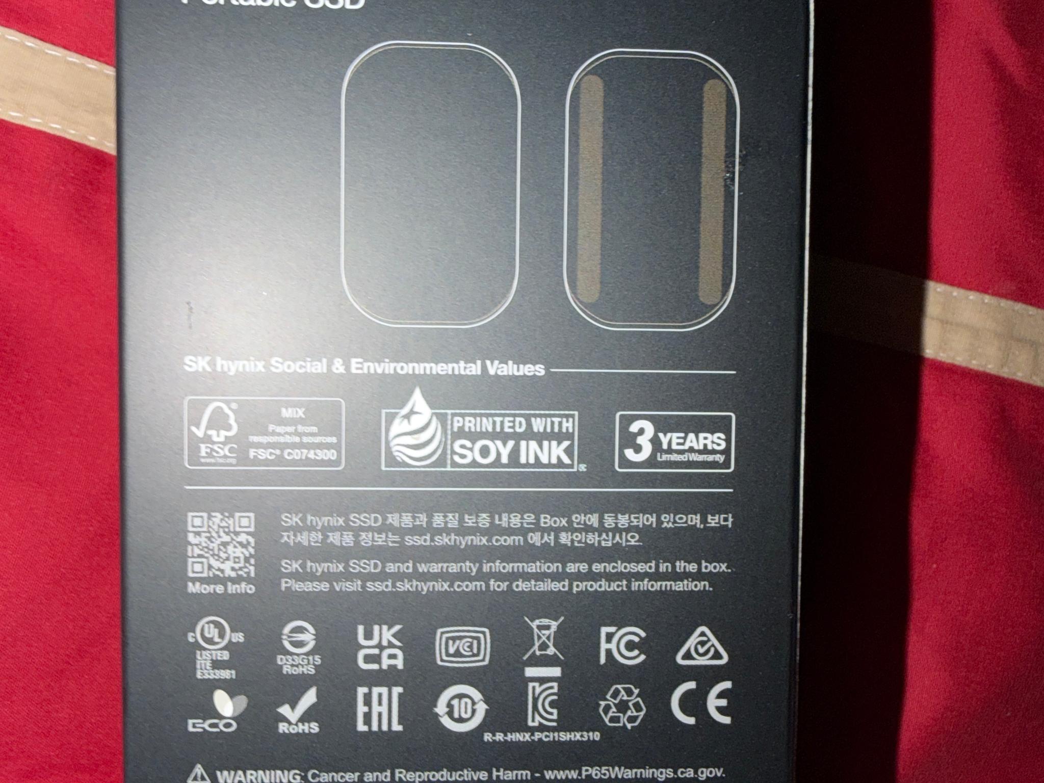 New SK Hynix Beetle X31 SSD Portable 1TB SSD