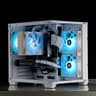 🤍🩵 RTX 4060/ Ryzen 5 5500 / 32GB / 1TB Gaming PC 🩵🤍- ARGB/WiFi/BlueTooth included