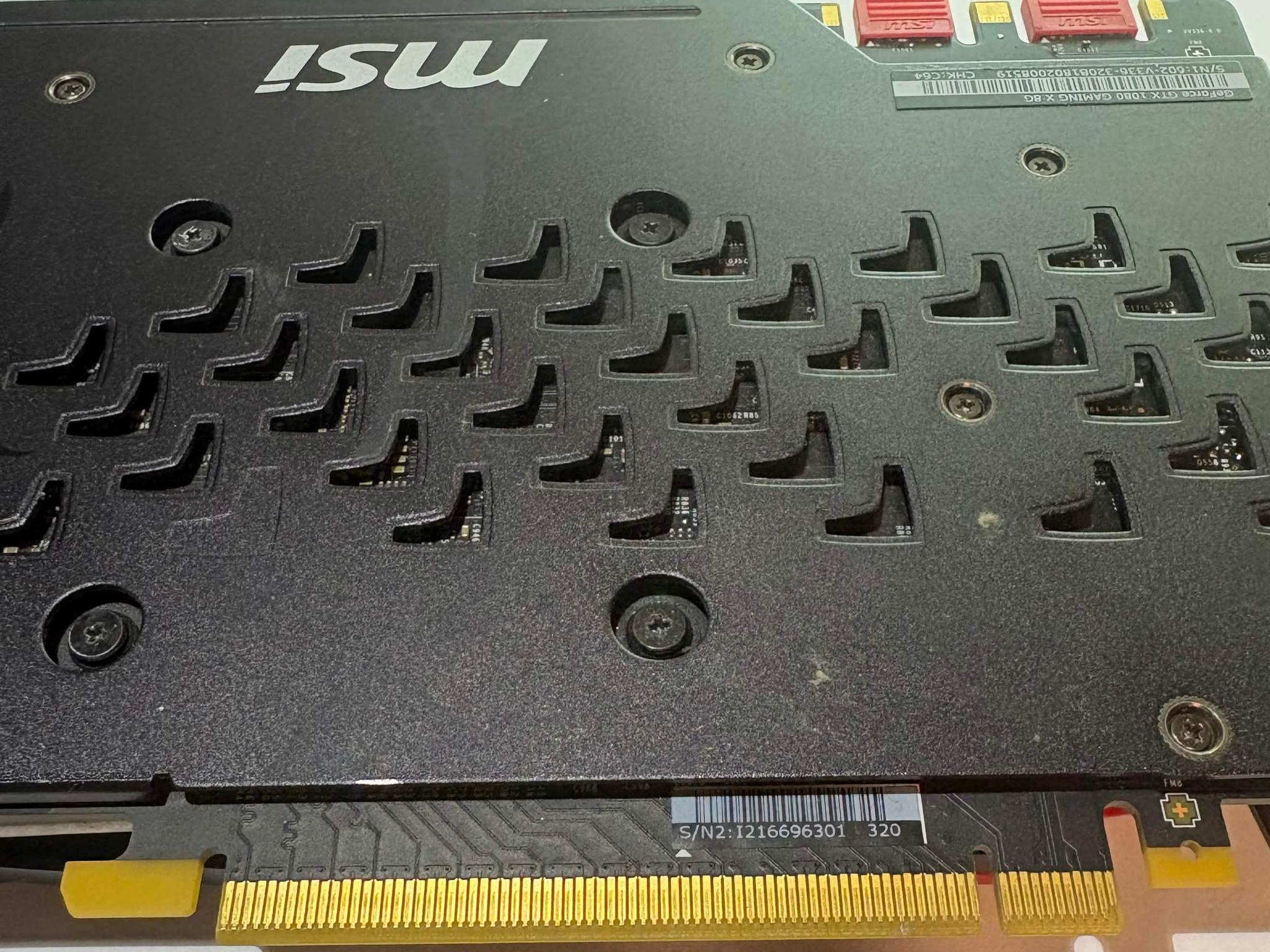 MSI GeForce GTX 1080 GAMING X+ 8G