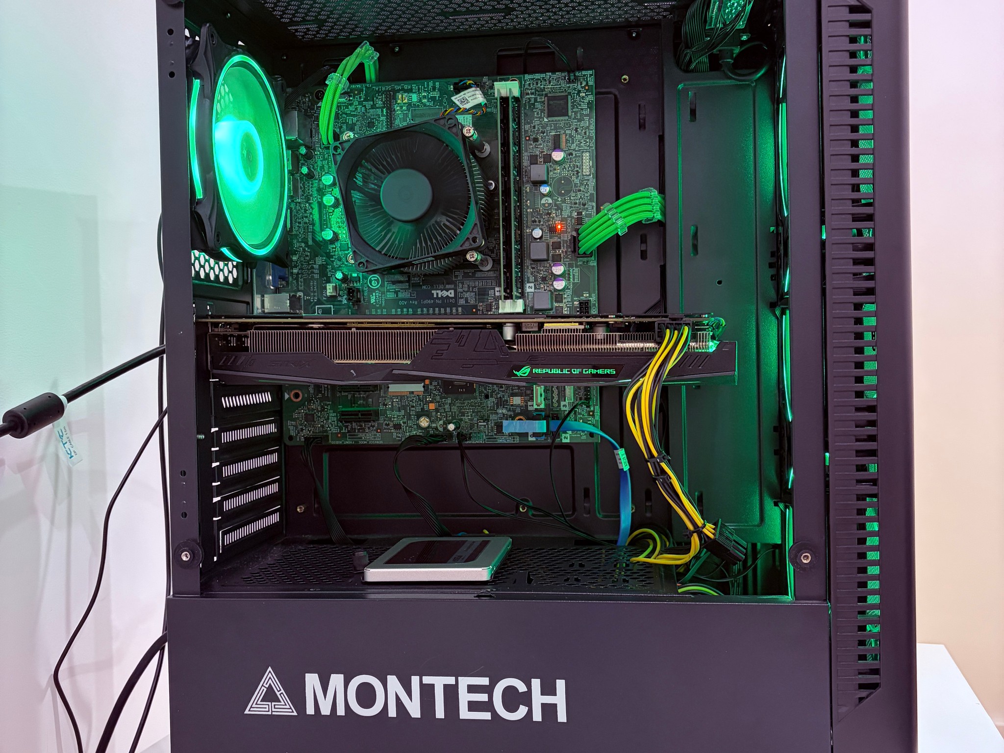 💚 Custom RGB Gaming PC | i5-4570 • GTX 1060 6GB • 16GB RAM • 2TB SSD 💚
