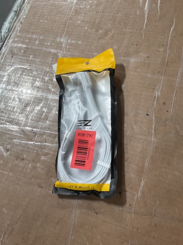 EZDIY-FAB Shield PCIe 5.1 12V-2x6 GPU Extension Cable, White, STD 12VHPWR