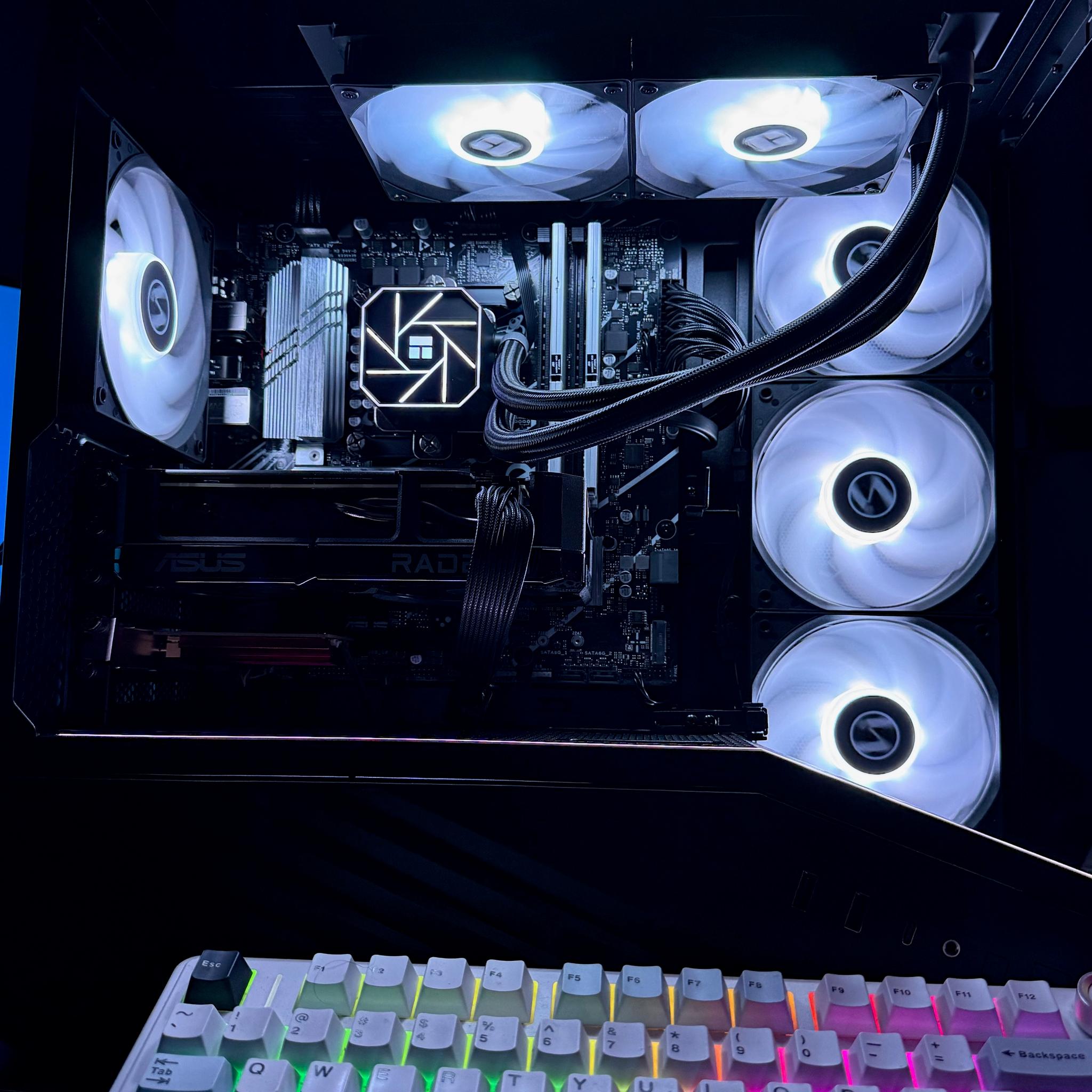Custom Built Gaming PC | Brand New Parts | RX 9060 XT | i5 12600KF