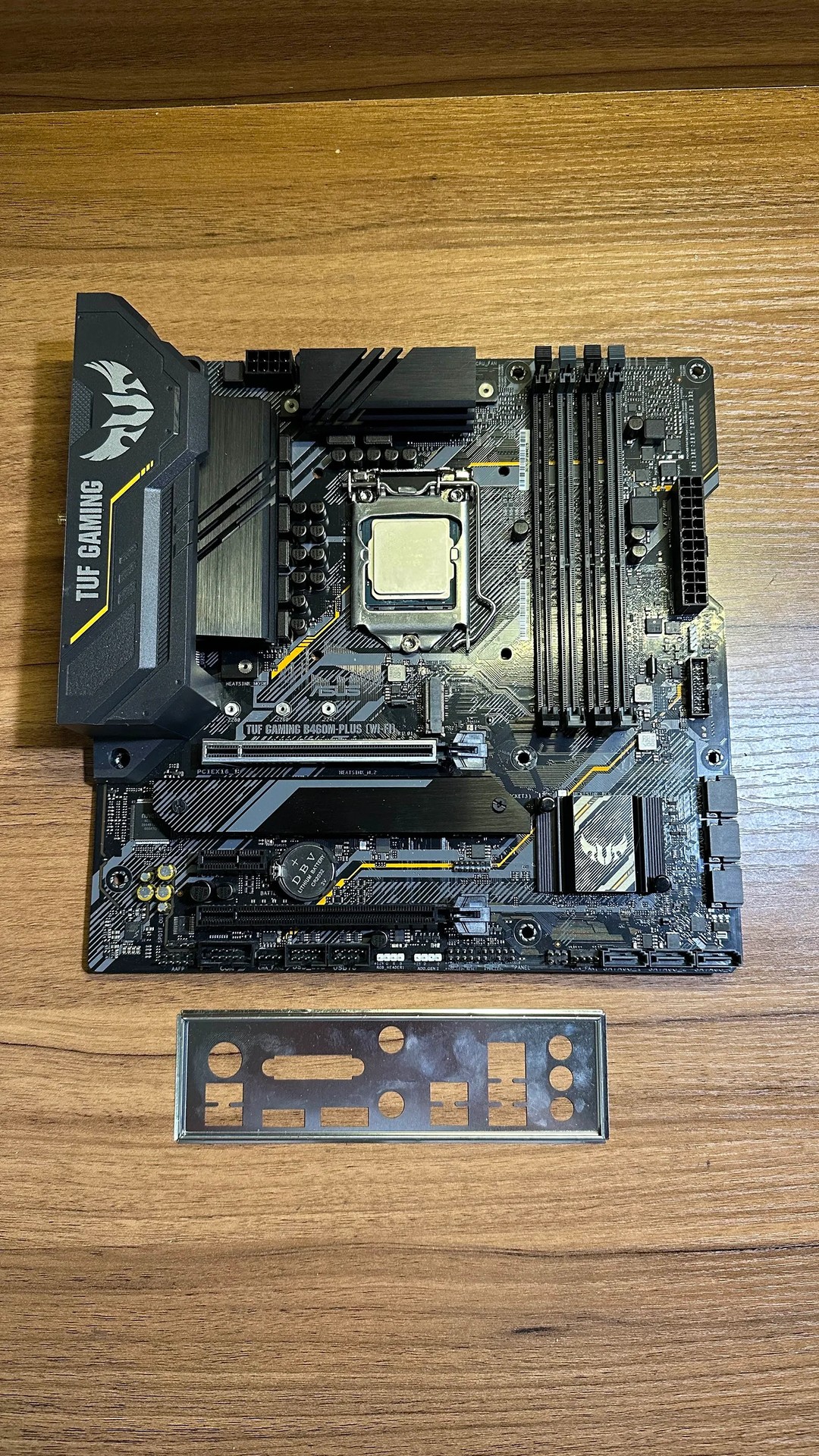 ASUS TUF Gaming B460M-Plus WiFi LGA1200 Micro ATX Motherboard (CPU