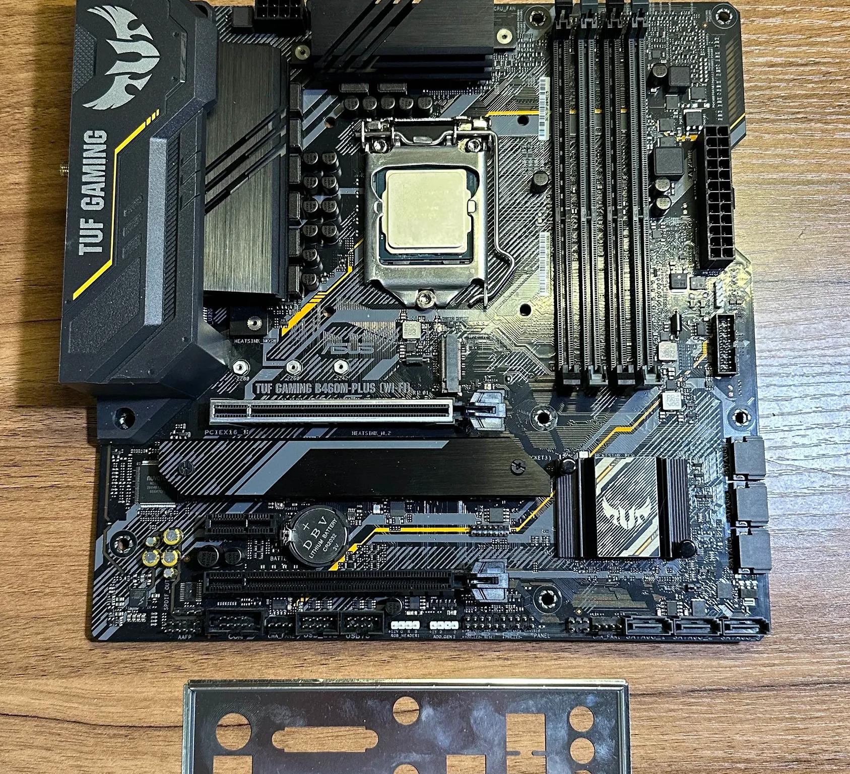 ASUS TUF Gaming B460M-Plus WiFi LGA1200 Micro ATX Motherboard (CPU NOT INCLUDED)