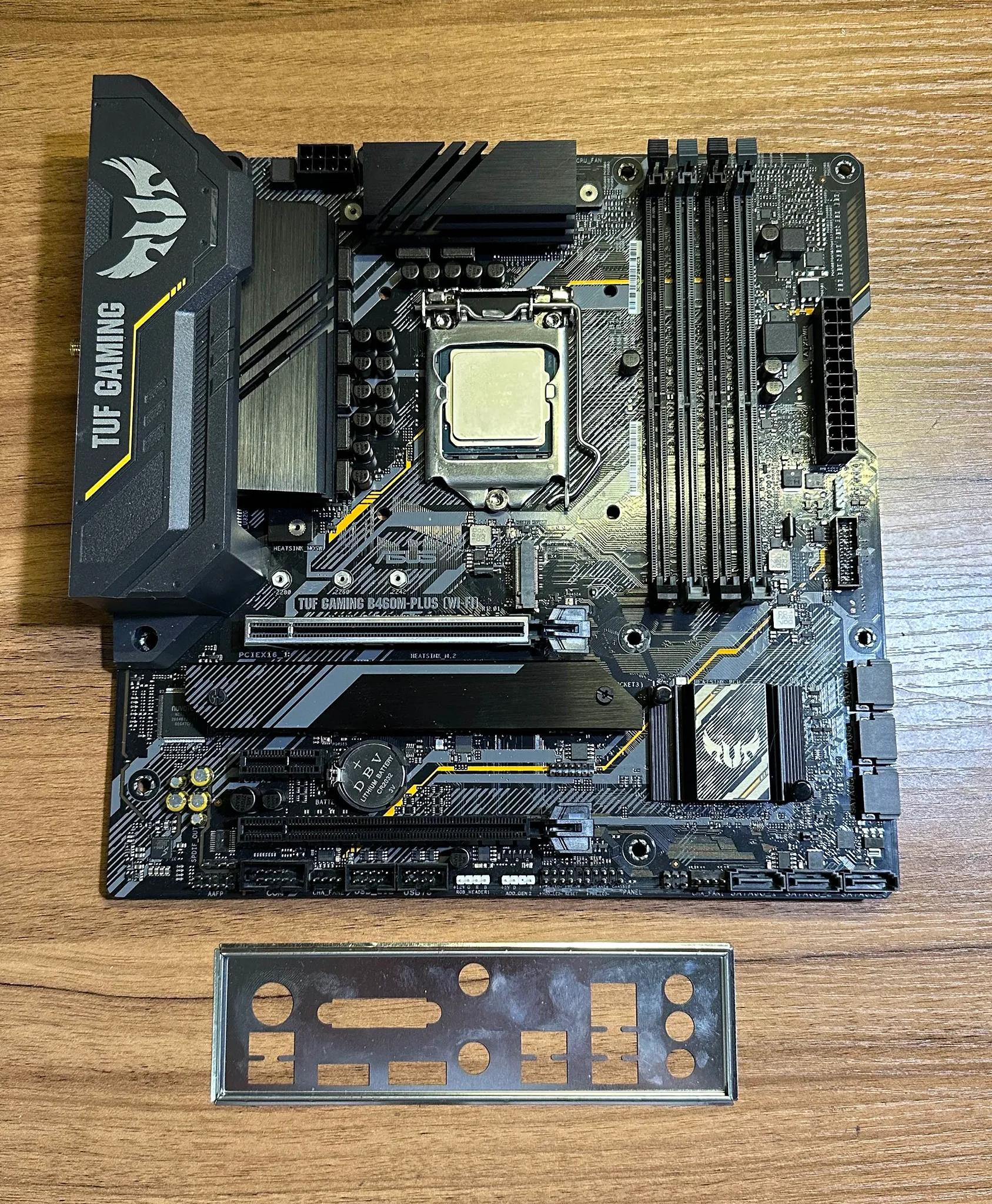 ASUS TUF Gaming B460M-Plus WiFi LGA1200 Micro ATX Motherboard (CPU NOT INCLUDED)