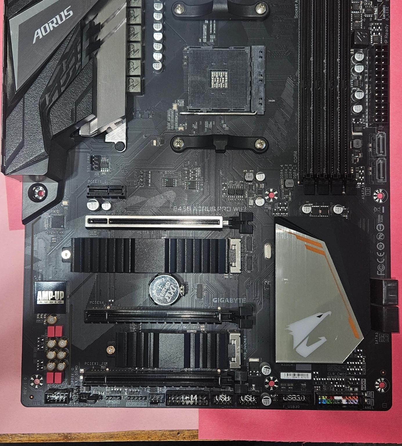 Gigabyte B450 Aorus Pro WIFI ATX Motherboard