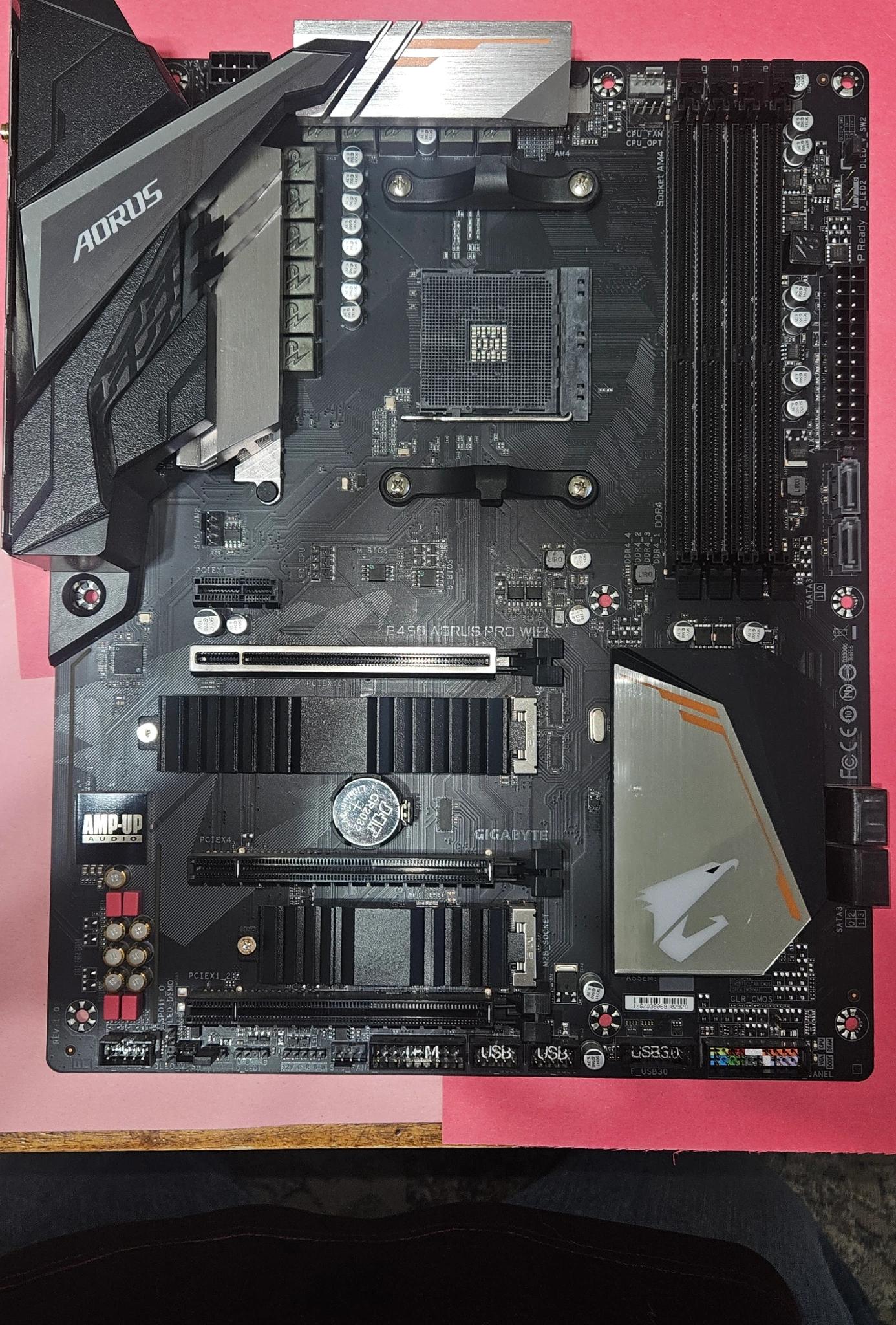 Gigabyte B450 Aorus Pro WIFI ATX Motherboard