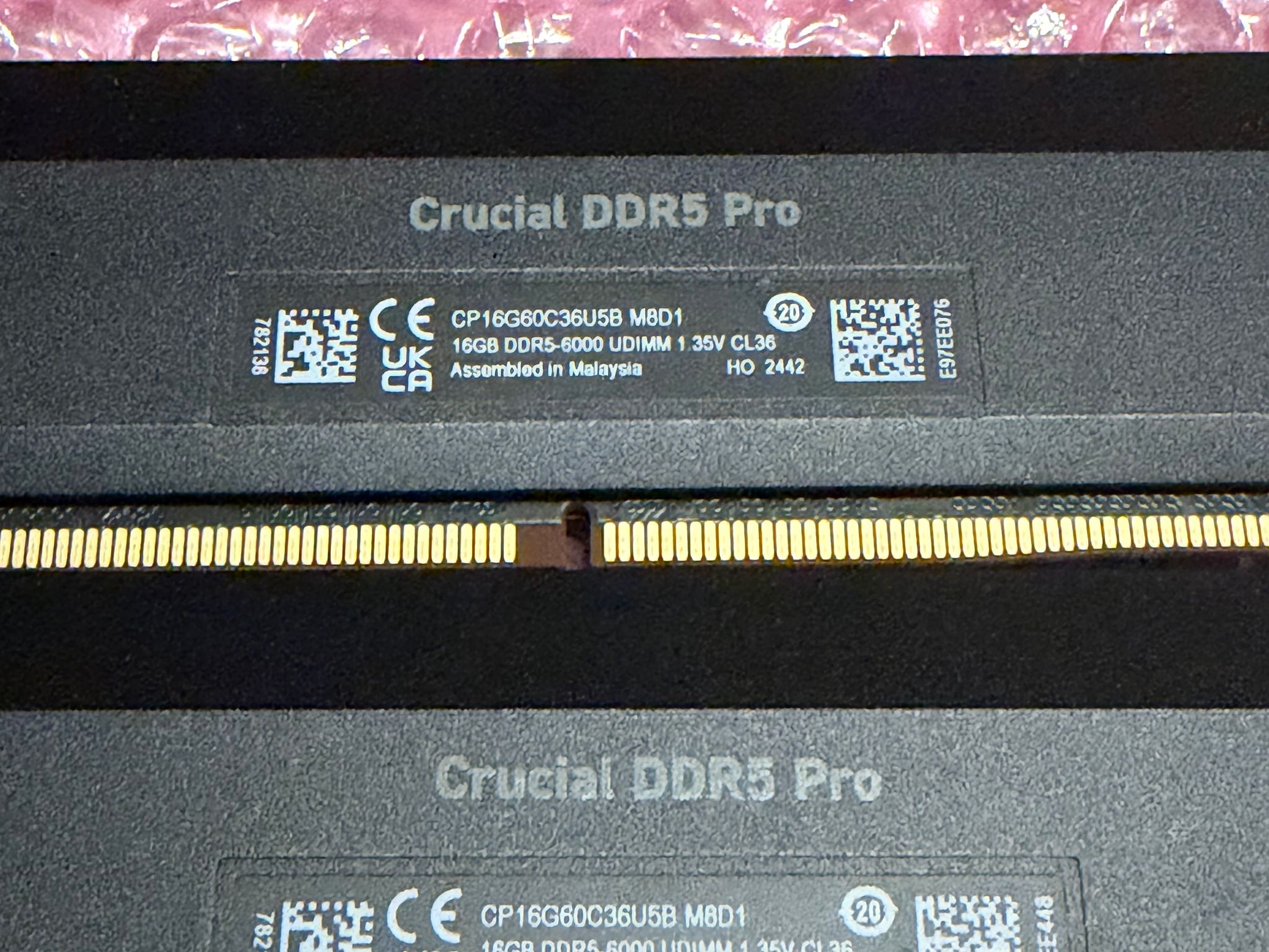 Crucial Pro Overclocking 32GB DDR5-6000 (2x16GB)