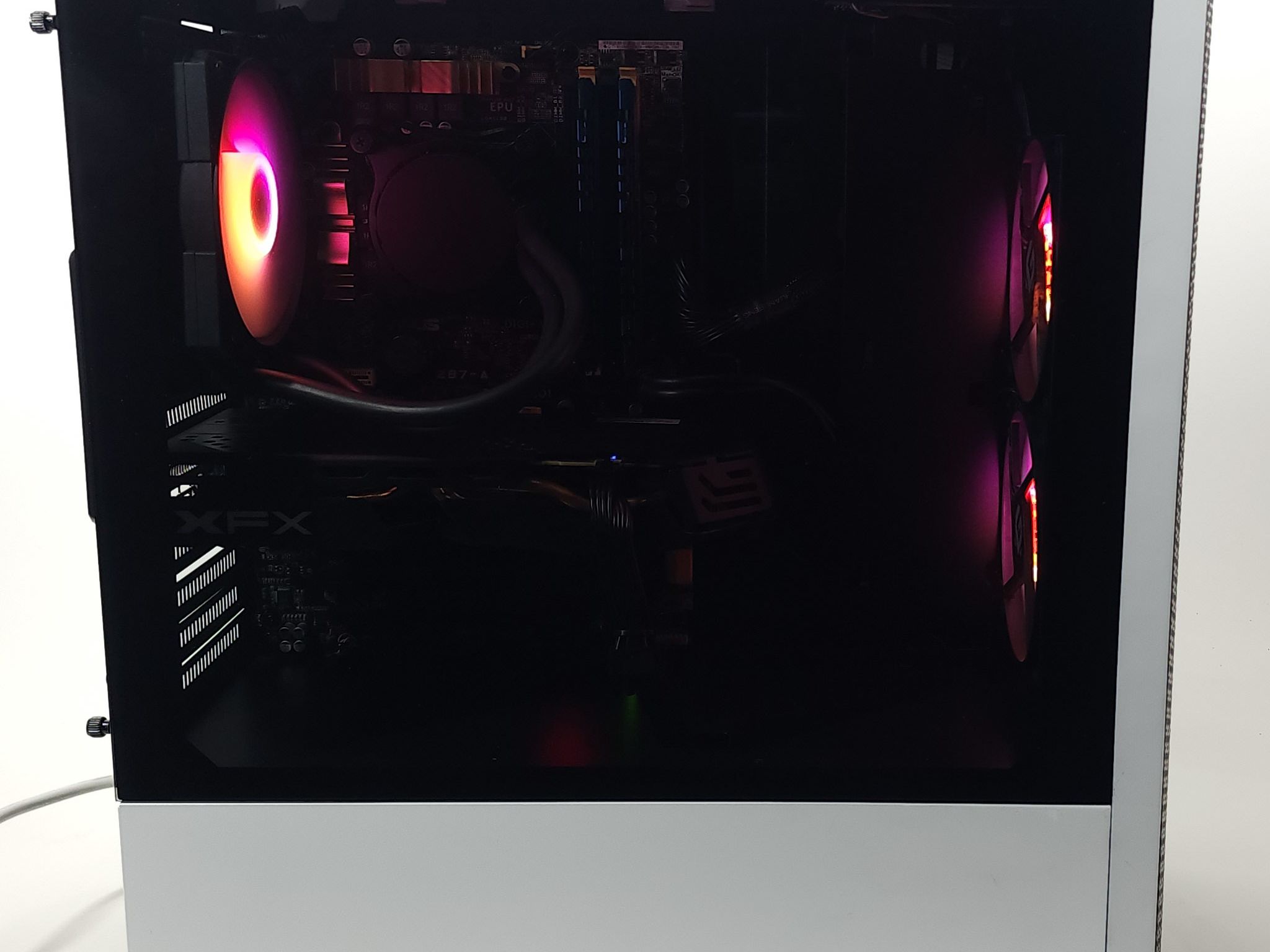 Gaming PC i7-4770K 16GB RAM 512GB SSD RX 580 8GB Windows 11 Computer