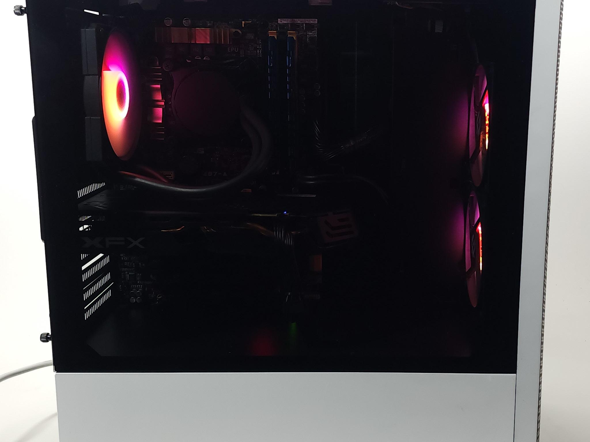 Gaming PC i7-4770K 16GB RAM 512GB SSD RX 580 8GB Windows 11 Computer