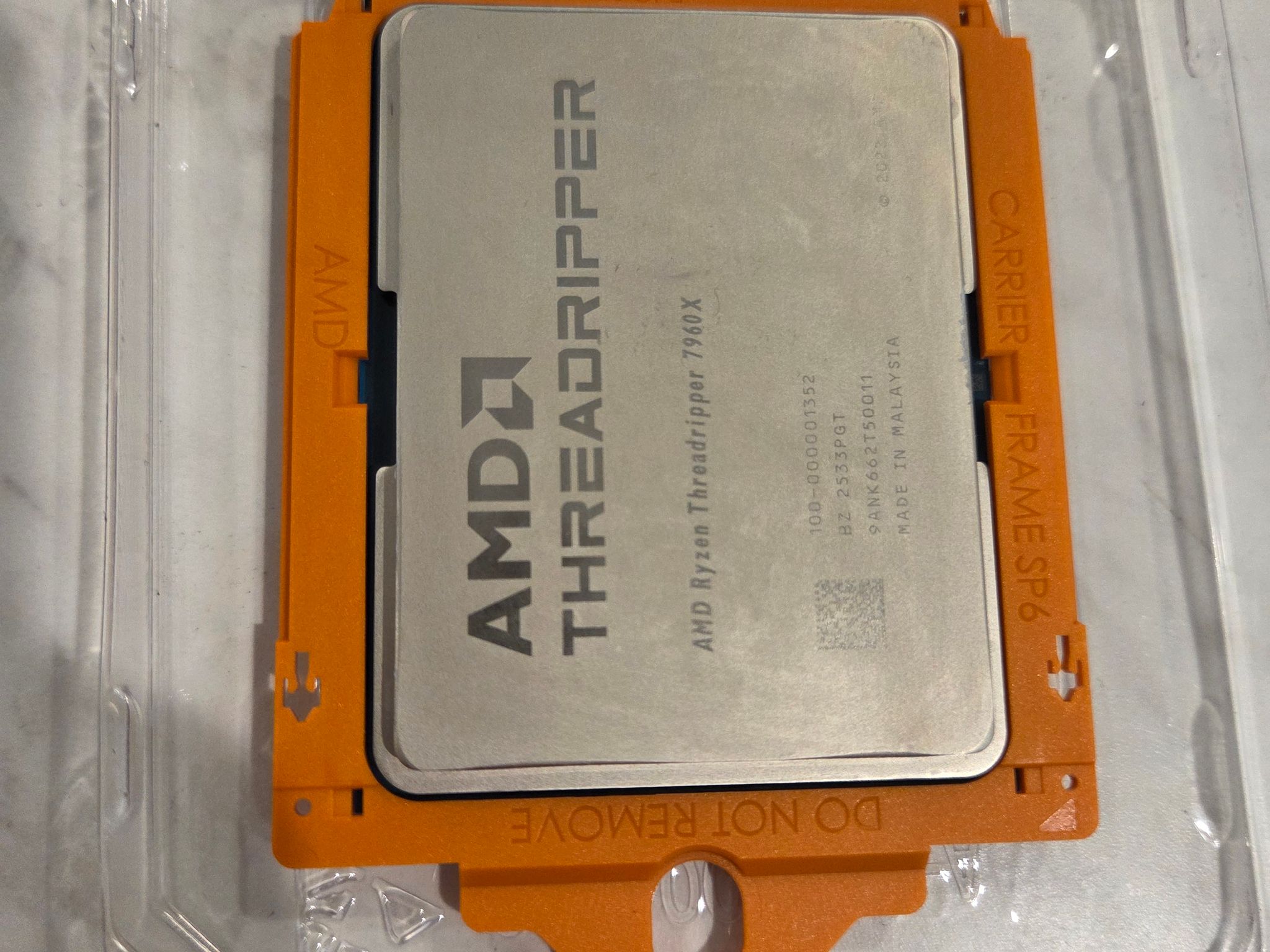 AMD Threadripper 7960X (24C/48T) + Gigabyte TRX50 AI TOP - CPU/Mobo Combo