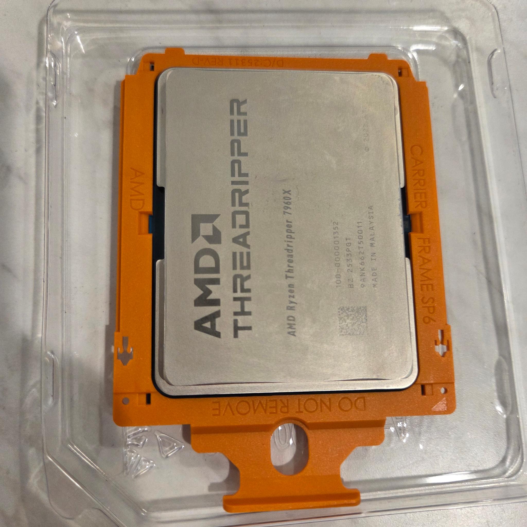 AMD Threadripper 7960X (24C/48T) + Gigabyte TRX50 AI TOP - CPU/Mobo Combo