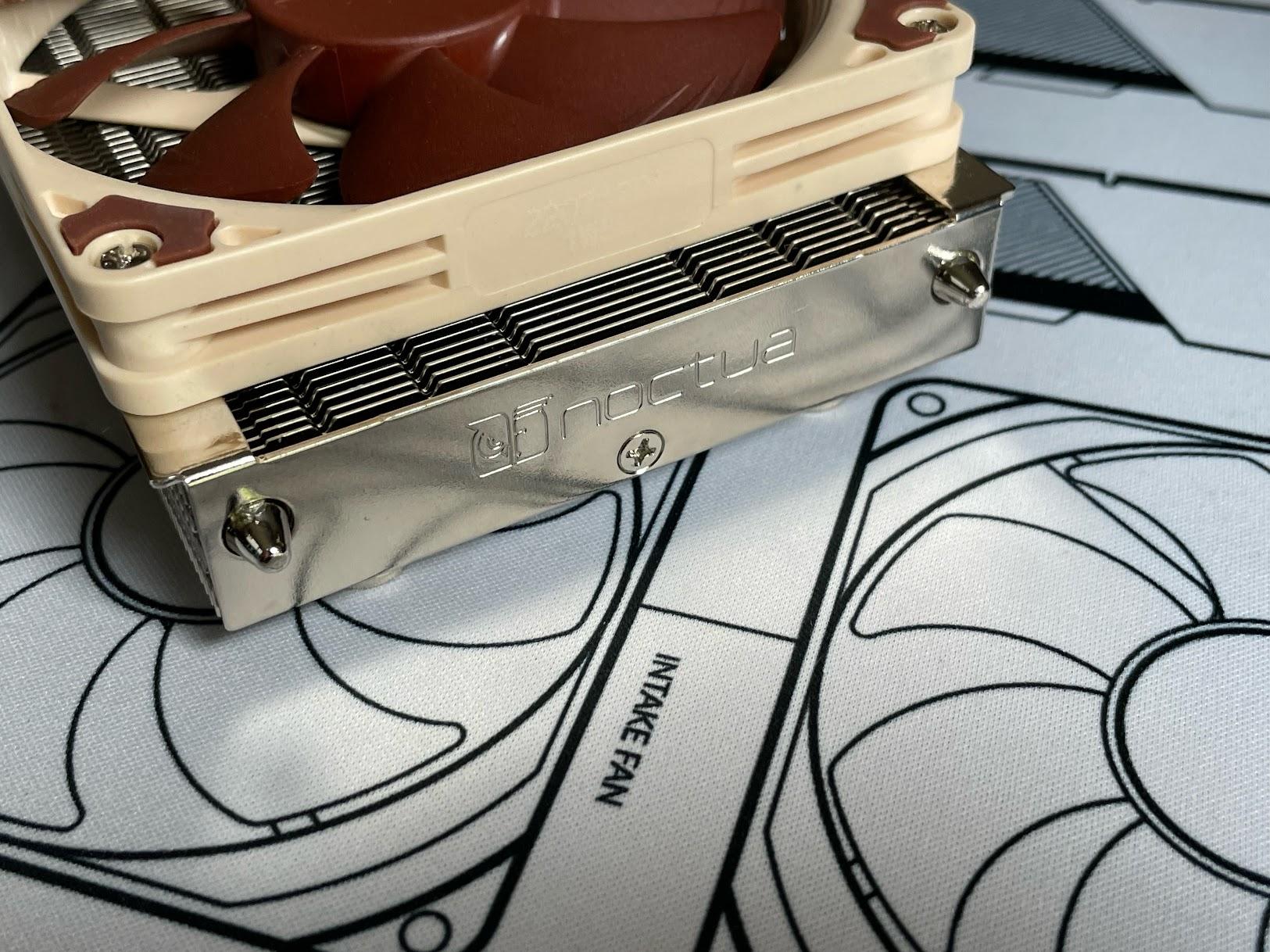 Noctua NH-L9A-AM5 Brown Beige LOW-PROFILE 37mm Tall CPU COOLER - AMD AM5 ONLY