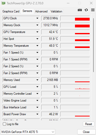 ASUS TUF Gaming GeForce RTX 4070 Ti TUF-RTX 4070TI-O12G-GAMING