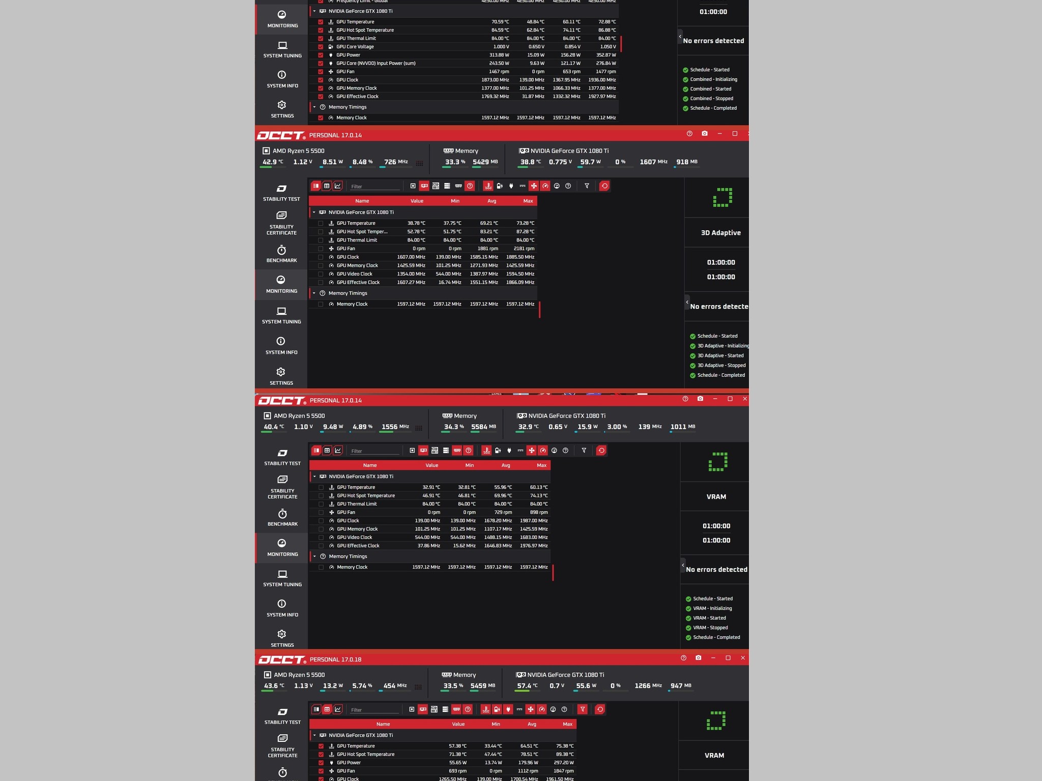 GeForce GTX 1080 Ti Custom Gaming PC - Ryzen 5 5500