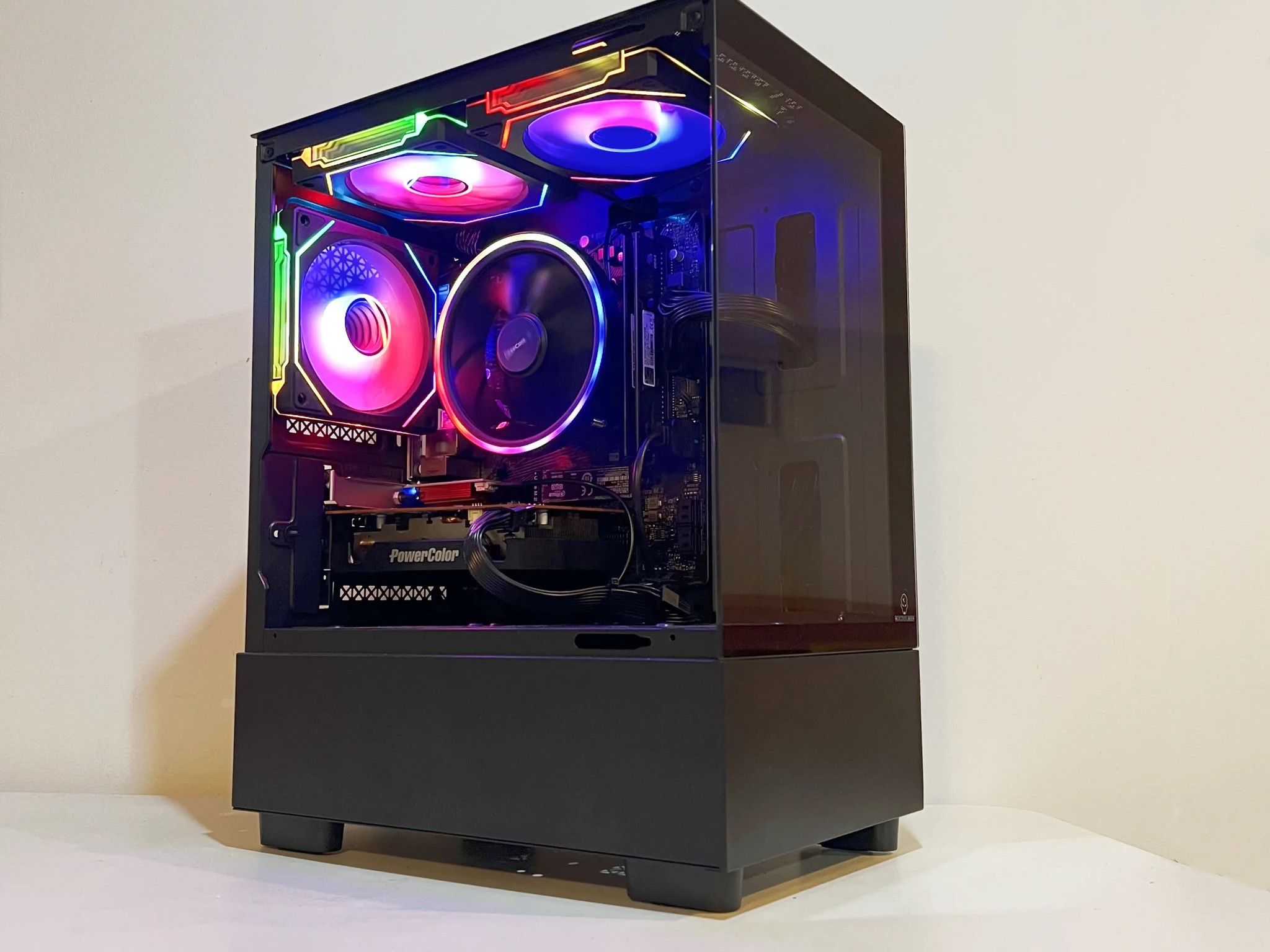 🔥SALE🔥 R5-4500|RX 6500XT|16GB RAM|WIFI|ARGB Fans|-DepxTech Pre-Built PC