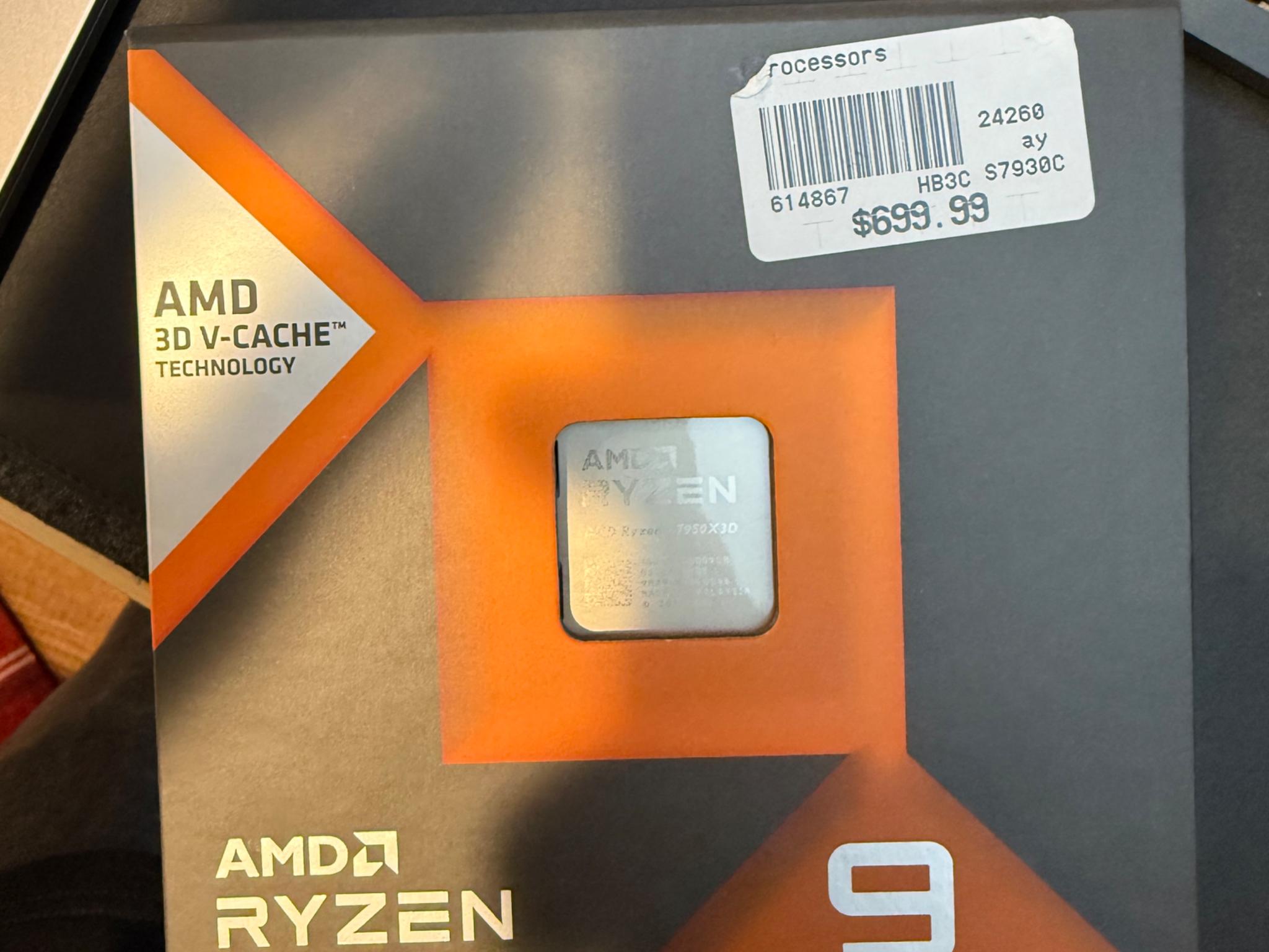AMD Ryzen 9 7950X3D Barely used!