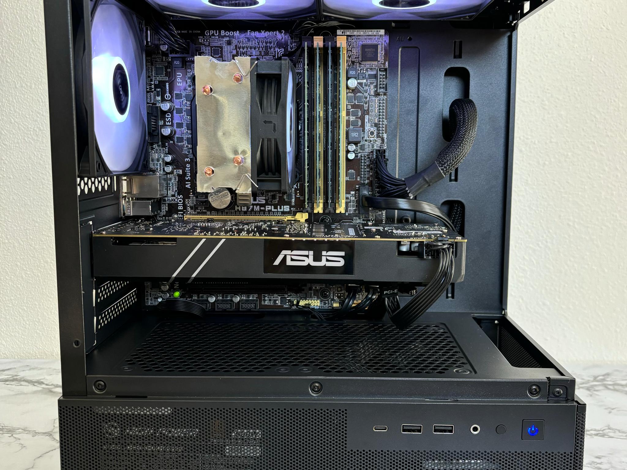 Budget Gaming PC RGB | i7-4770* + GTX 1060 6GB + 16GB RAM