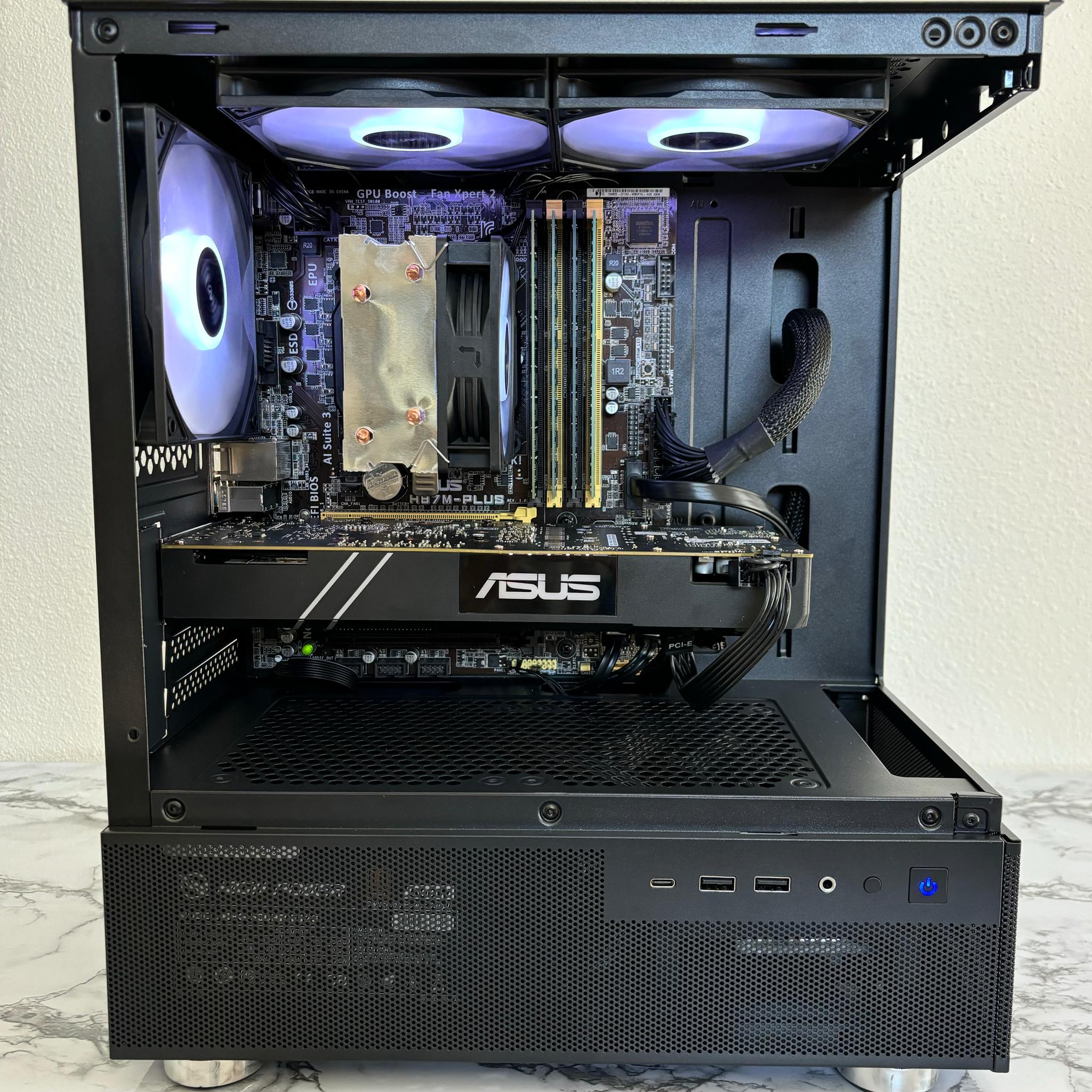 Budget Gaming PC RGB | i7-4770* + GTX 1060 6GB + 16GB RAM