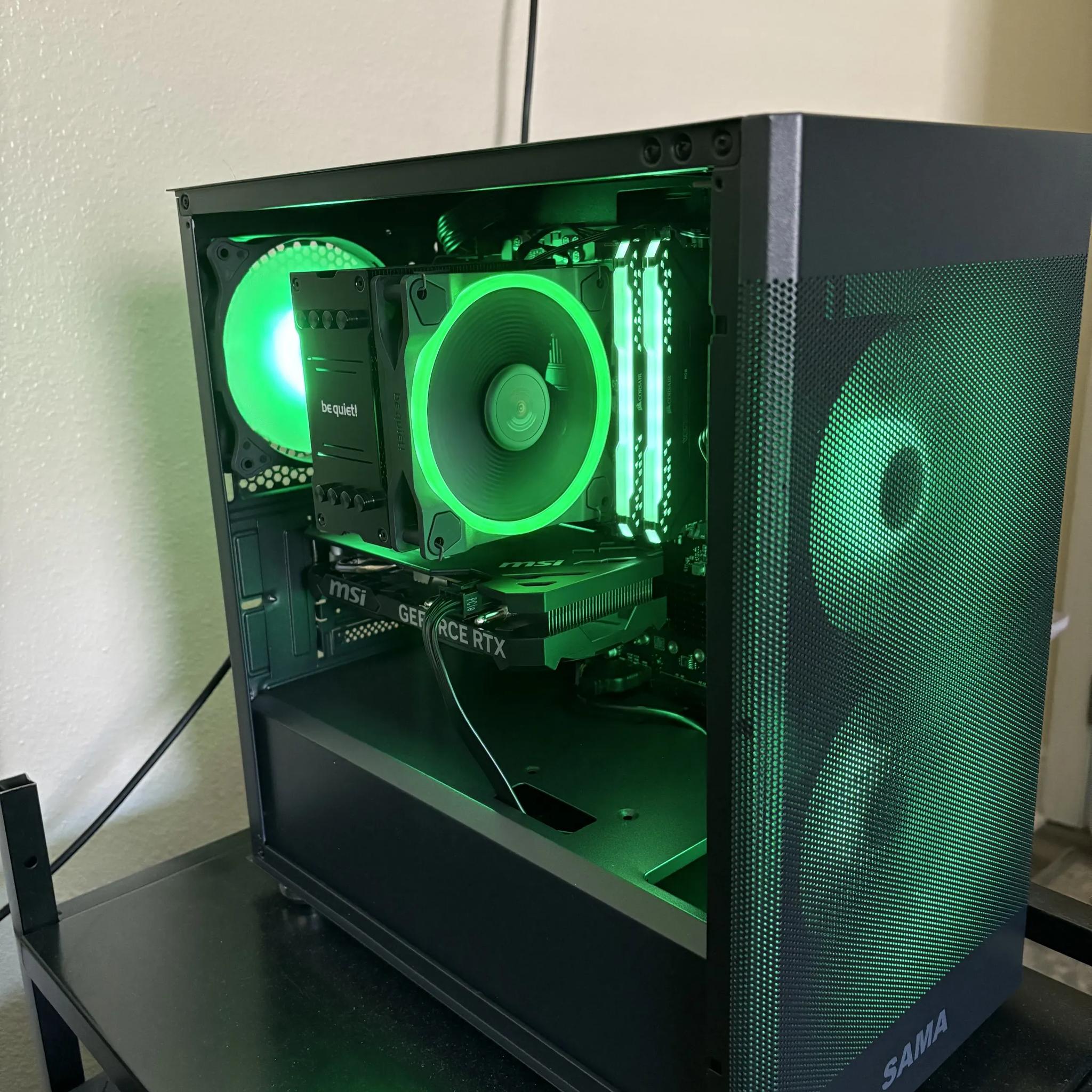 Fortnite Ready 1080P/1440P Custom Gaming PC | 5600x 4060