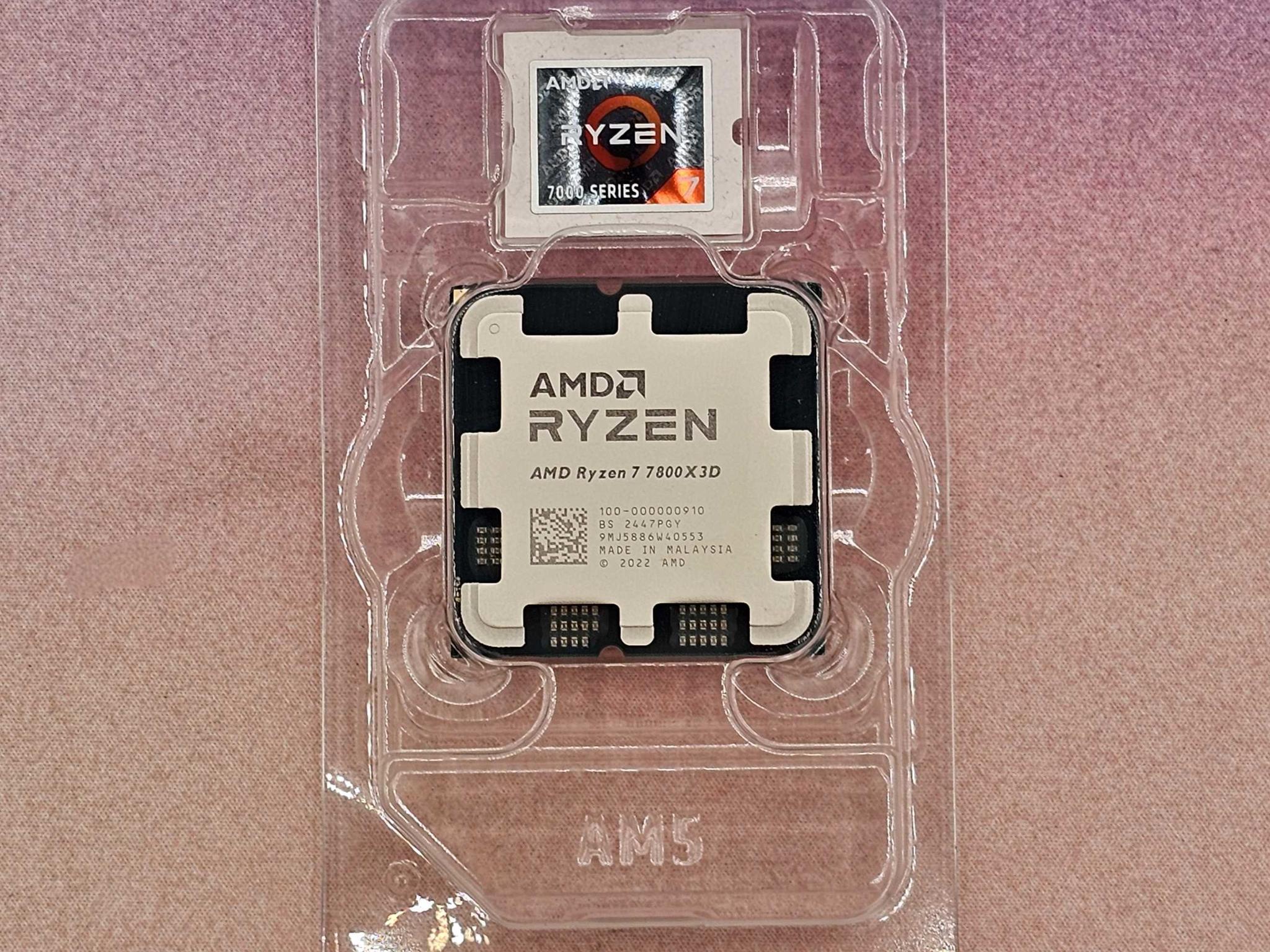 AMD Ryzen 7 7800X3D Processor