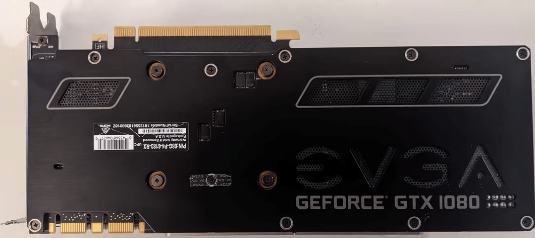 EVGA GeForce GTX 1080 SC GAMING, 08G-P4-6183-RX, 8GB