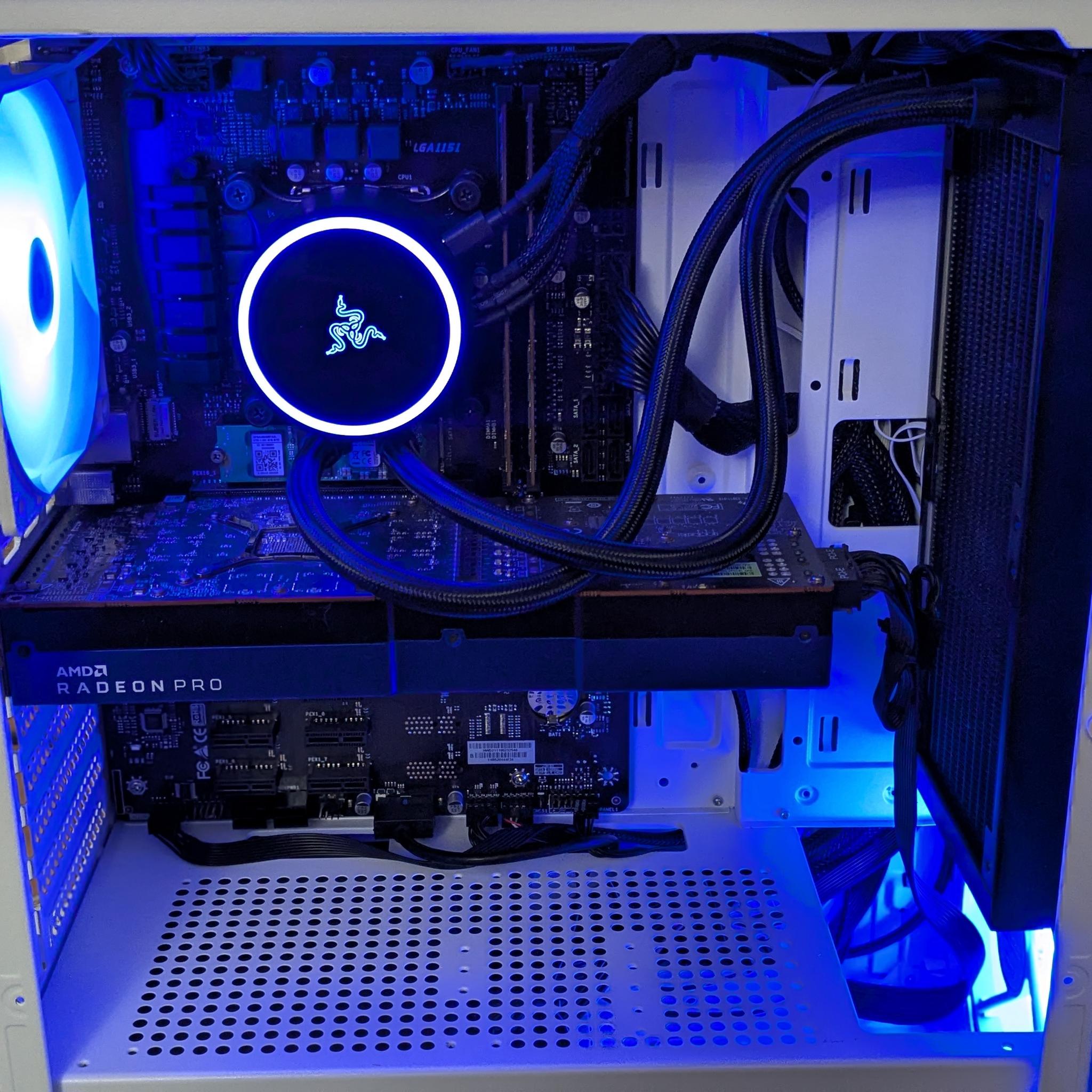 144+ FPS Fortnite | 180 Day Warranty | i7-8700, 16GB RAM, Radeon W5700 Pro 8GB, 512GB NVME, Win 11