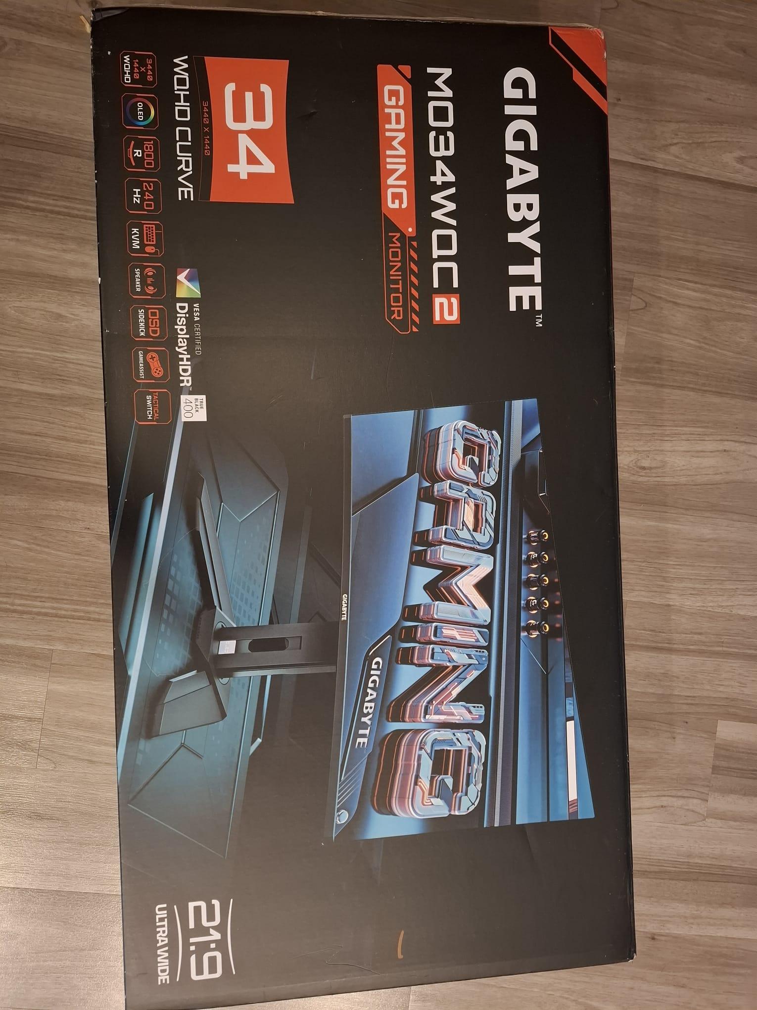 Gigabyte MO34WQC2 34" WQHD OLED 240Hz