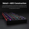 Redragon K552 RGB Mechanical Gaming Keyboard Wired (Black, 87 Keys Blue Switches) (Used, Like New)