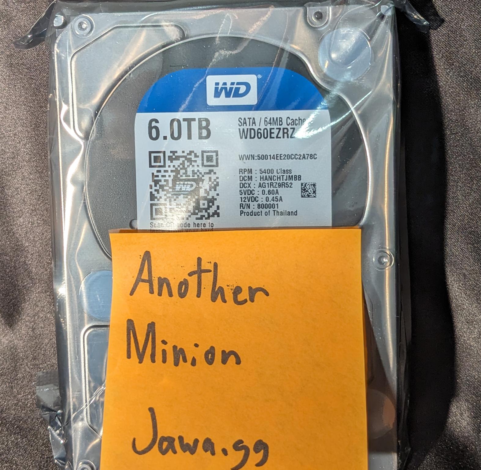 Western Digital Blue 6TB Hard Drive