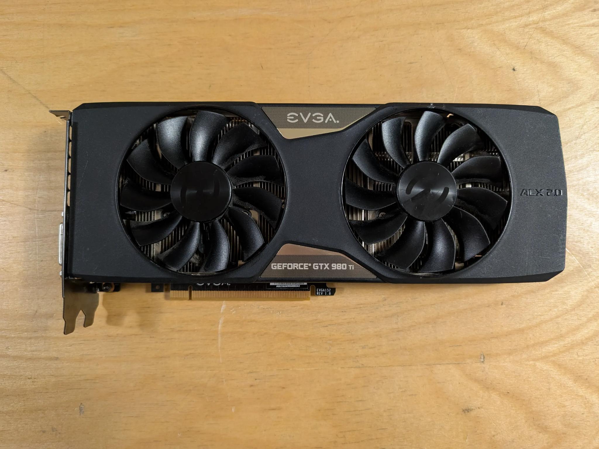 *PARTS* EVGA Nvidia GTX 980 ti 6GB