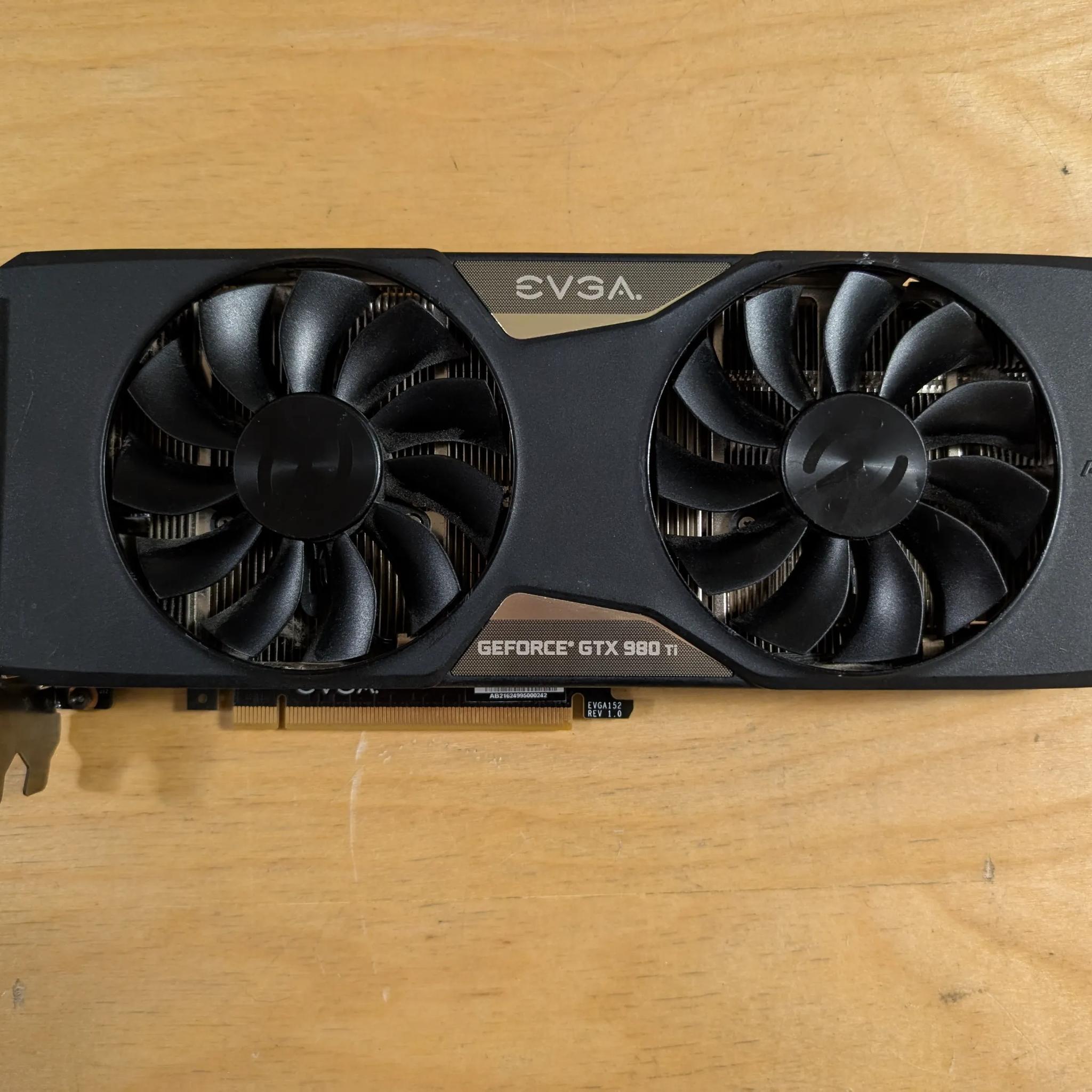 *PARTS* EVGA Nvidia GTX 980 ti 6GB