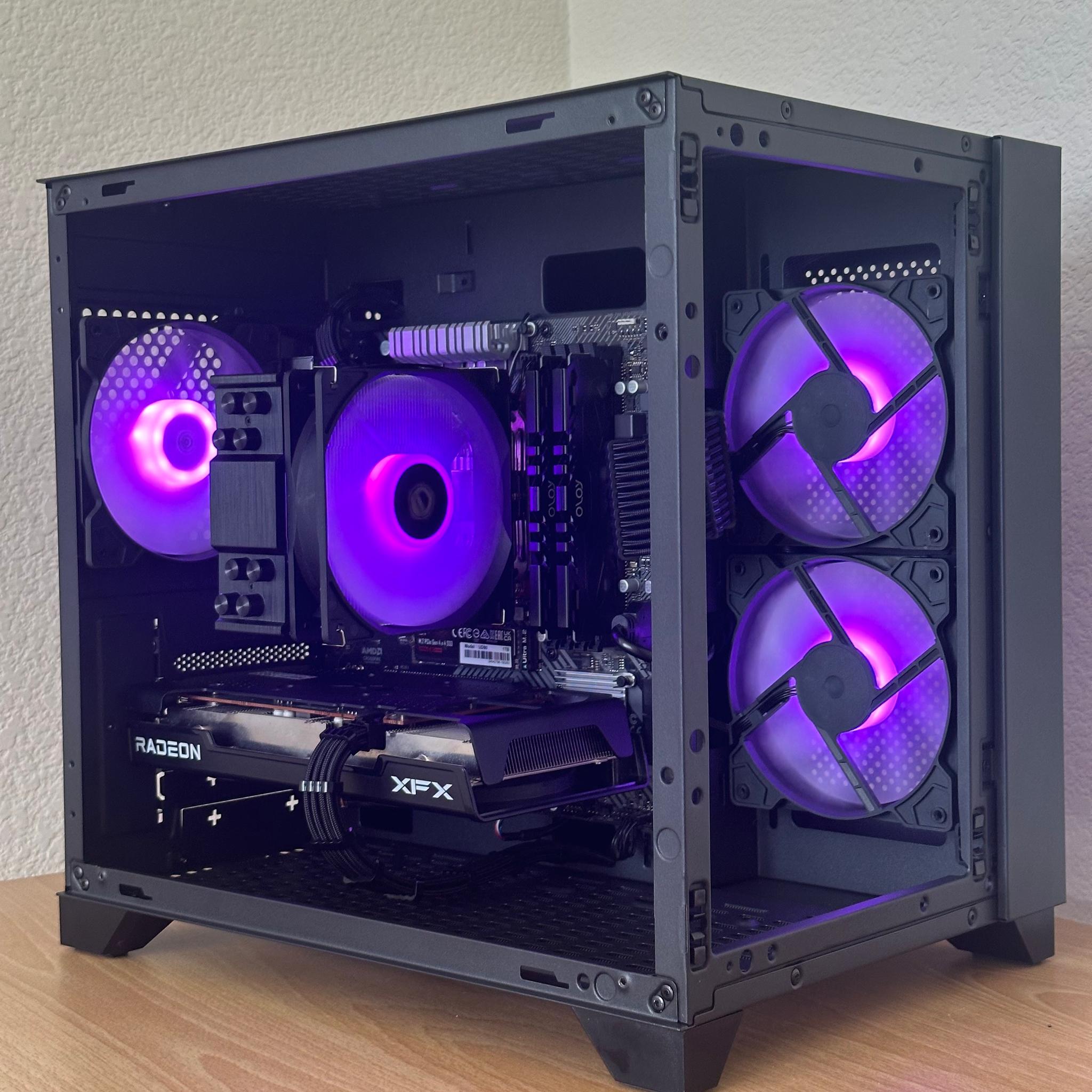 RYZEN - RADEON Mid Range Gaming PC | Ryzen 5 5500 6C/12T - Radeon RX 6600 8GB | 1TB M.2 SSD Gen 4.0