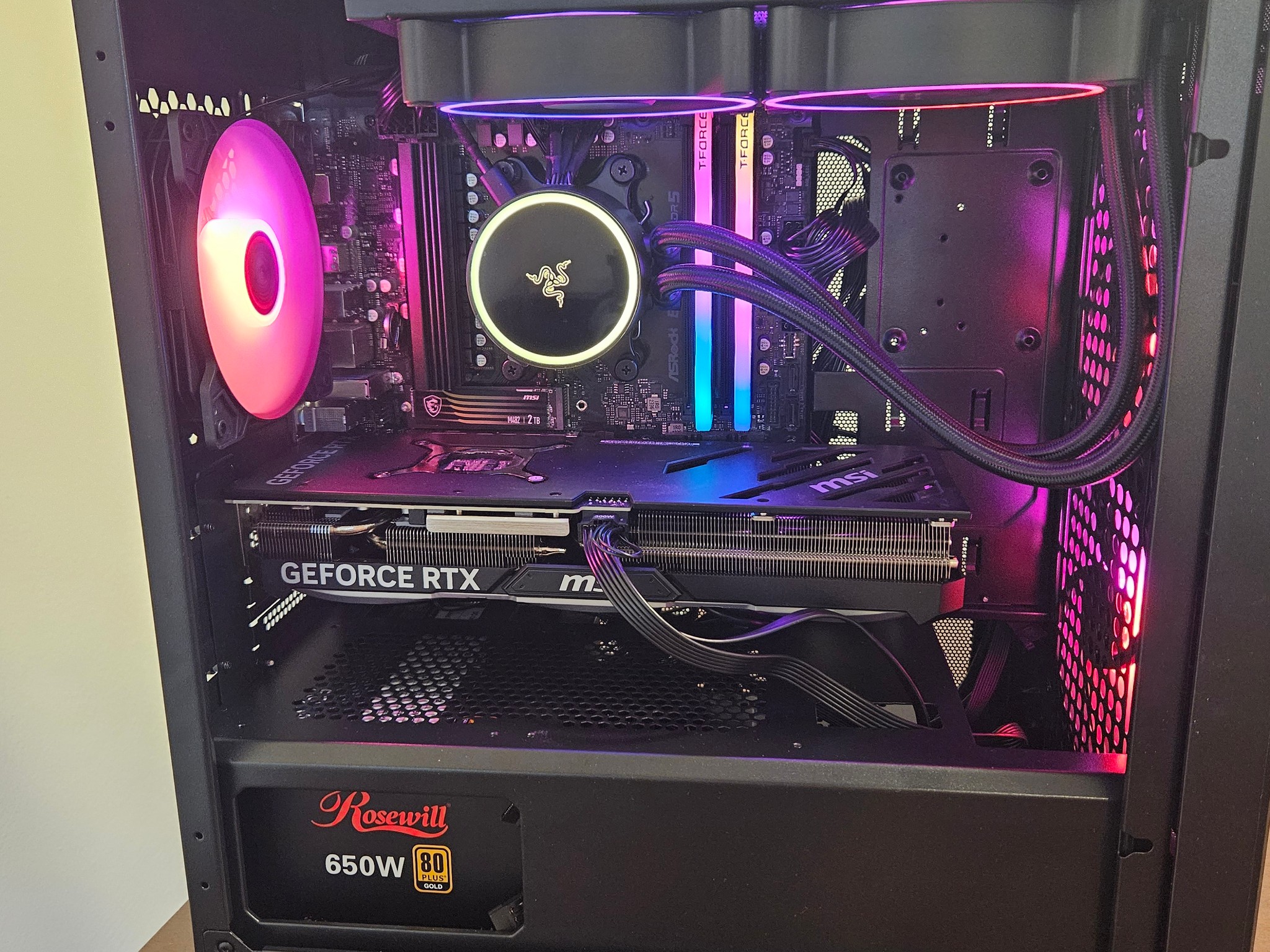 Ryzen 7 7700 RTX 4070 TI Super 16gb 32gb DDR5 Ram 2tb NVME SSD