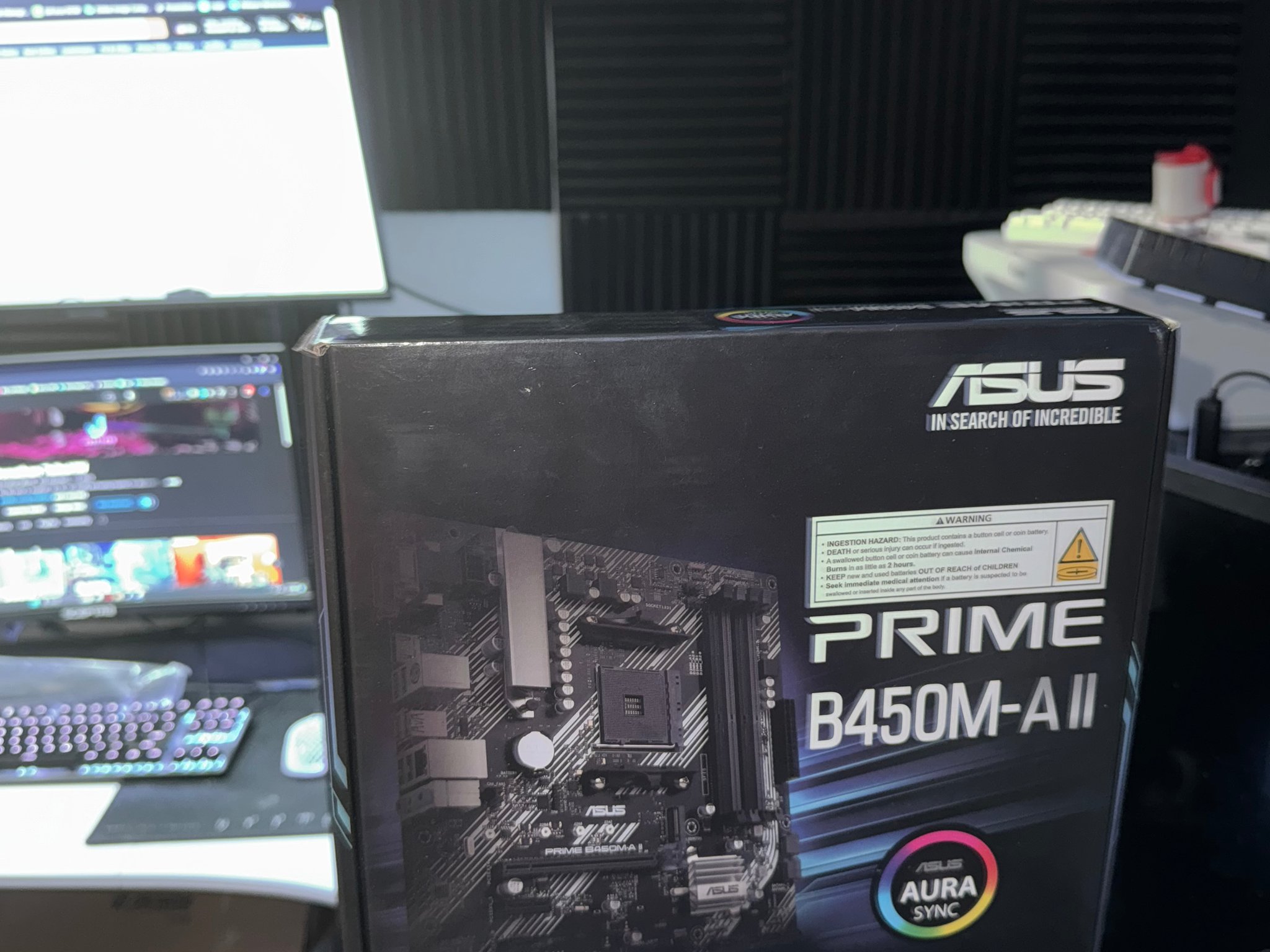 Asus B450M-A II BOX ONLY