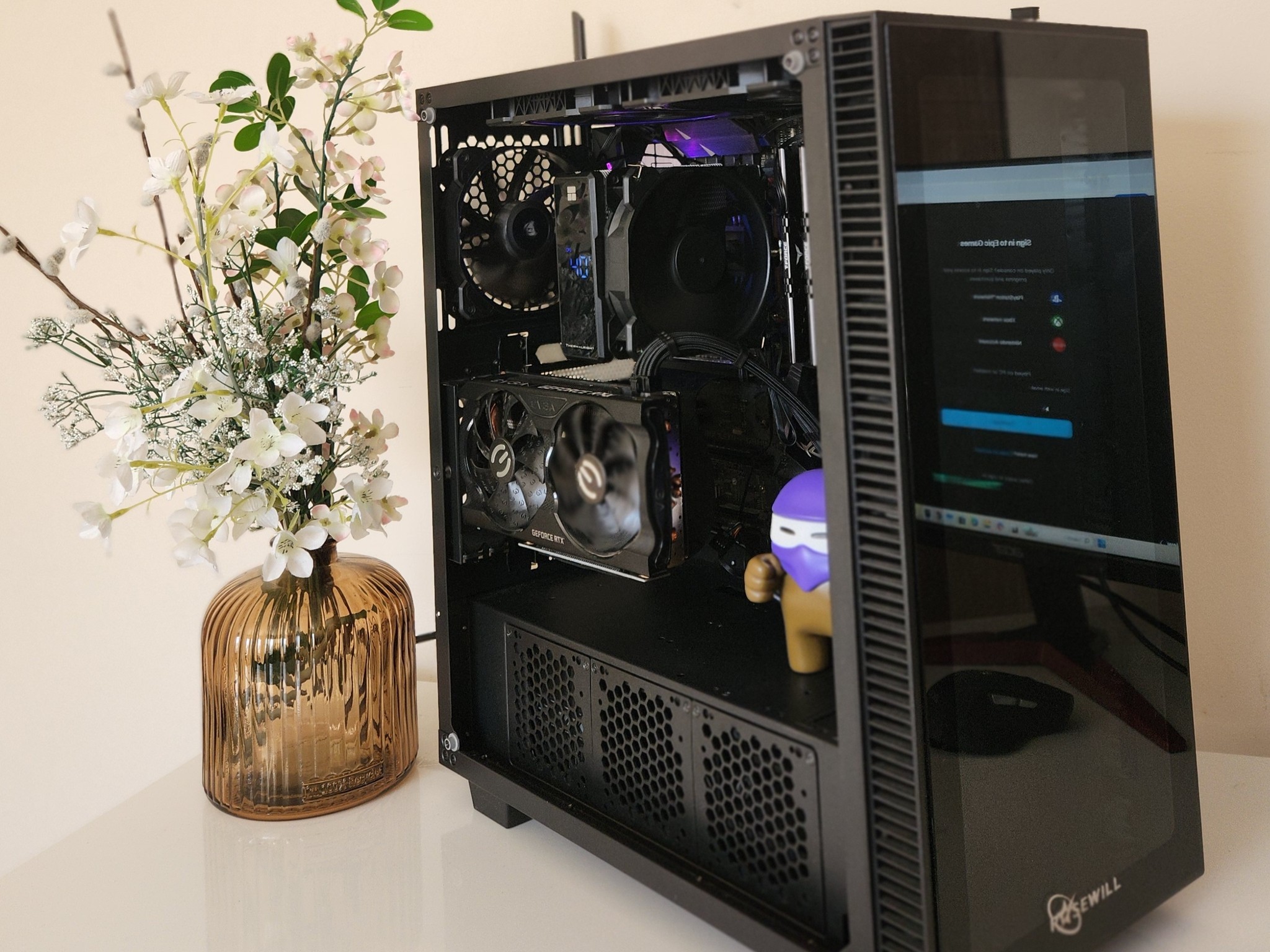 BLACK FRIDAY SALE! 1080p | RTX 3060 ti | Ryzen 7 3700x | 16GB DDR4 | 1TB NVMe | 650W Gaming pc