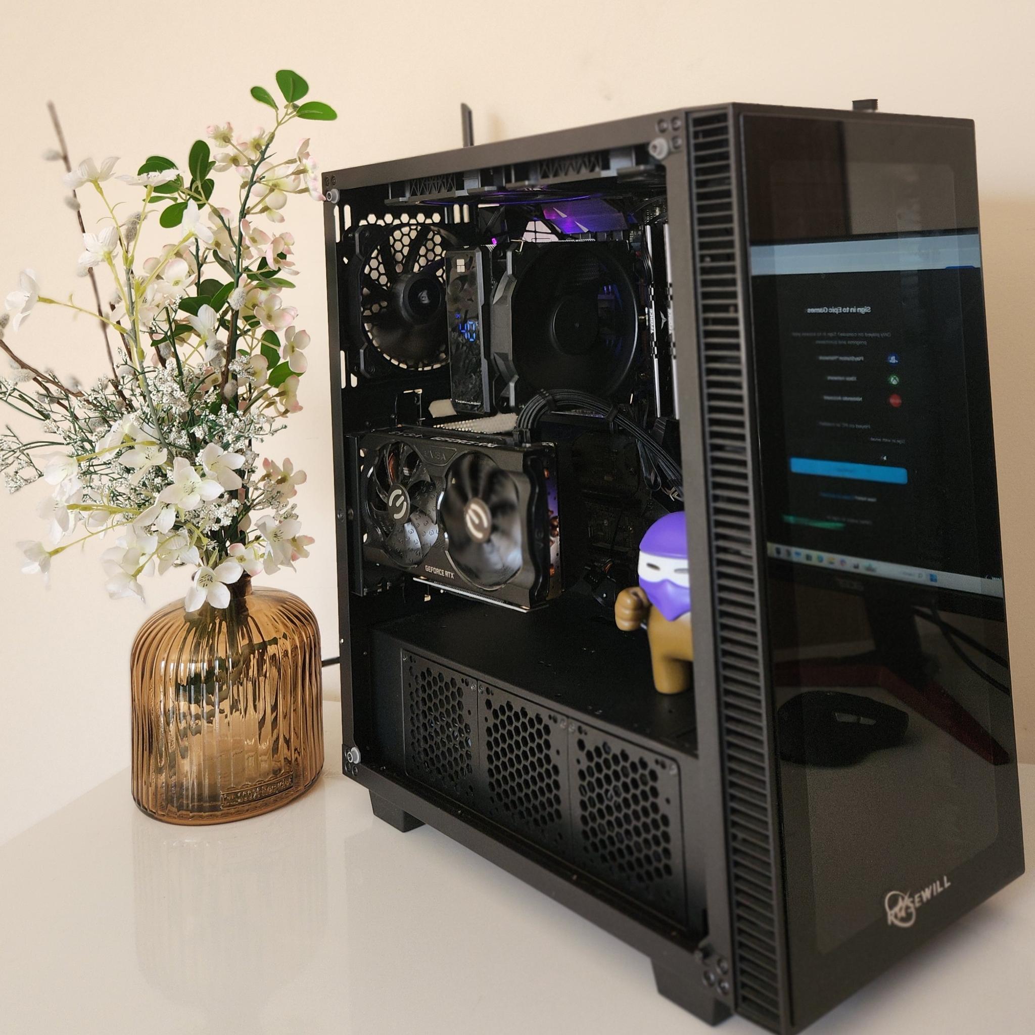 BLACK FRIDAY SALE! 1080p | RTX 3060 ti | Ryzen 7 3700x | 16GB DDR4 | 1TB NVMe | 650W Gaming pc
