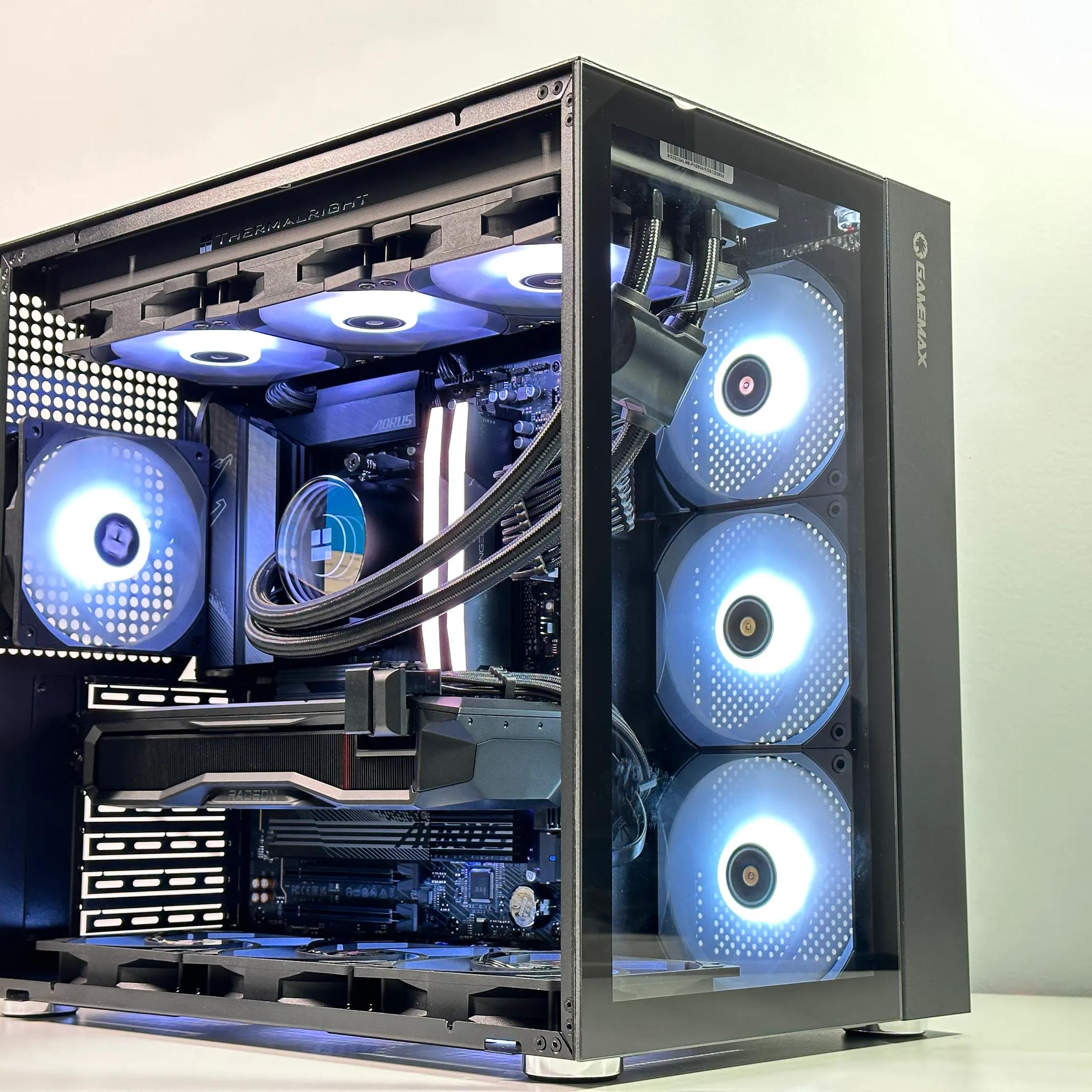 ⚫🤖⚔️ Darth Vader🌌AMD RX 7900 XT 20GB🌌Ryzen 7 7700X🌌32GB DDR5 🌌2TB NVME SSD