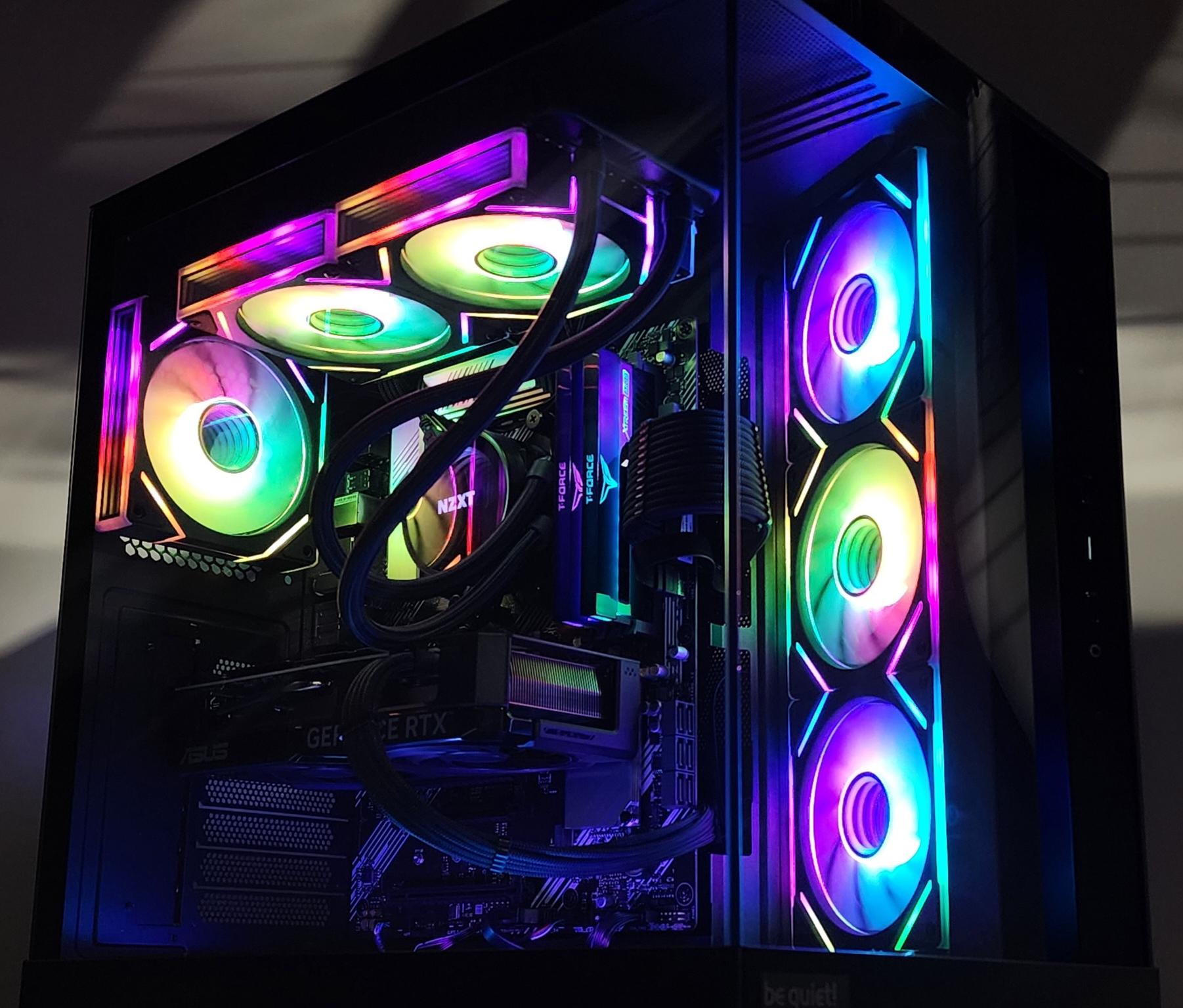 Gaming PC Ryzen 7 5700X 32GB RAM 1TB SSD RTX 4060 Ti 16GB Windows 11 Computer