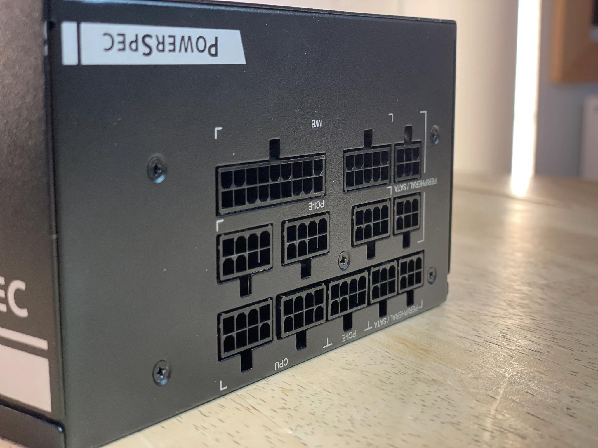 PowerSpec 1050 Watt 80 Plus Gold ATX Fully Modular Power Supply