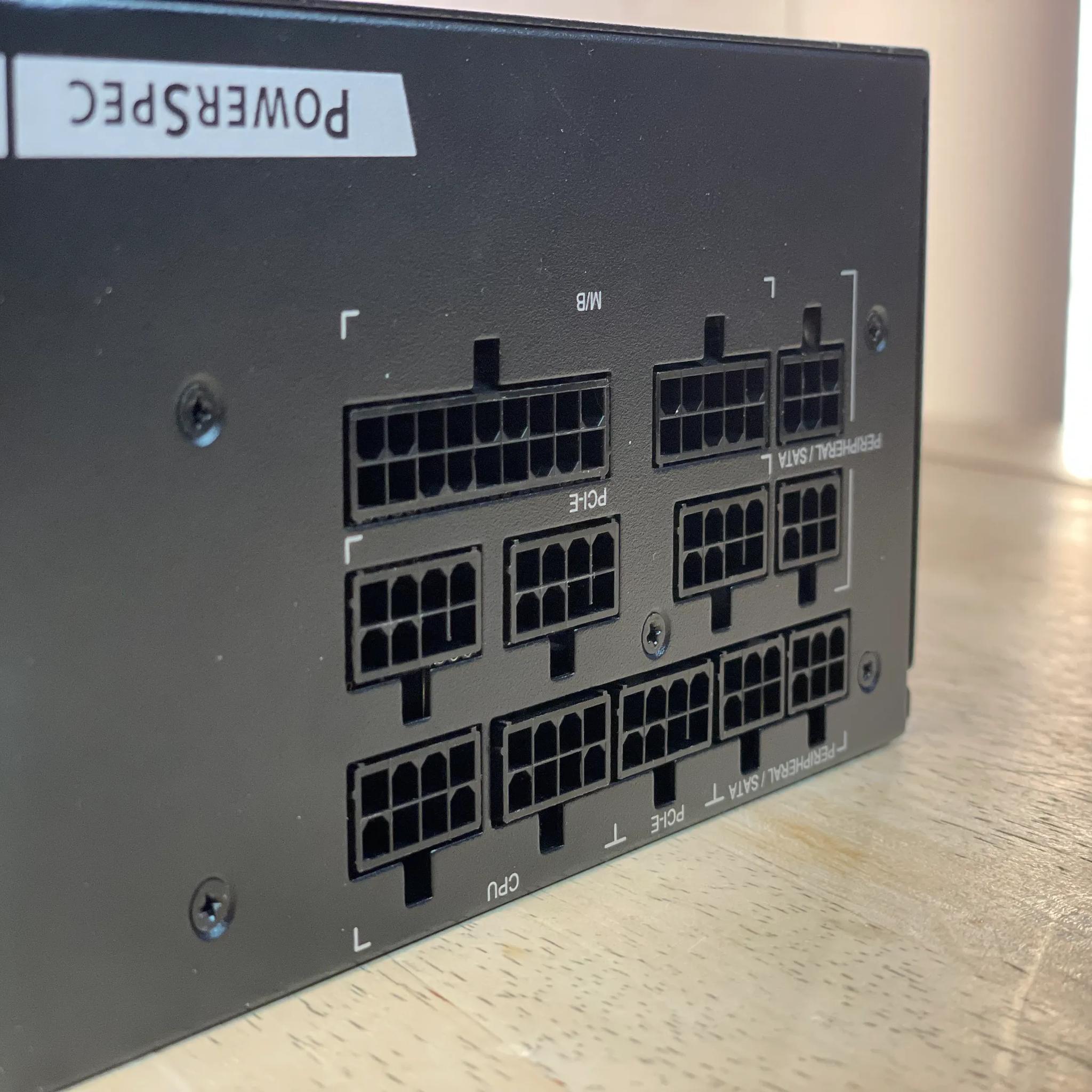 PowerSpec 1050 Watt 80 Plus Gold ATX Fully Modular Power Supply