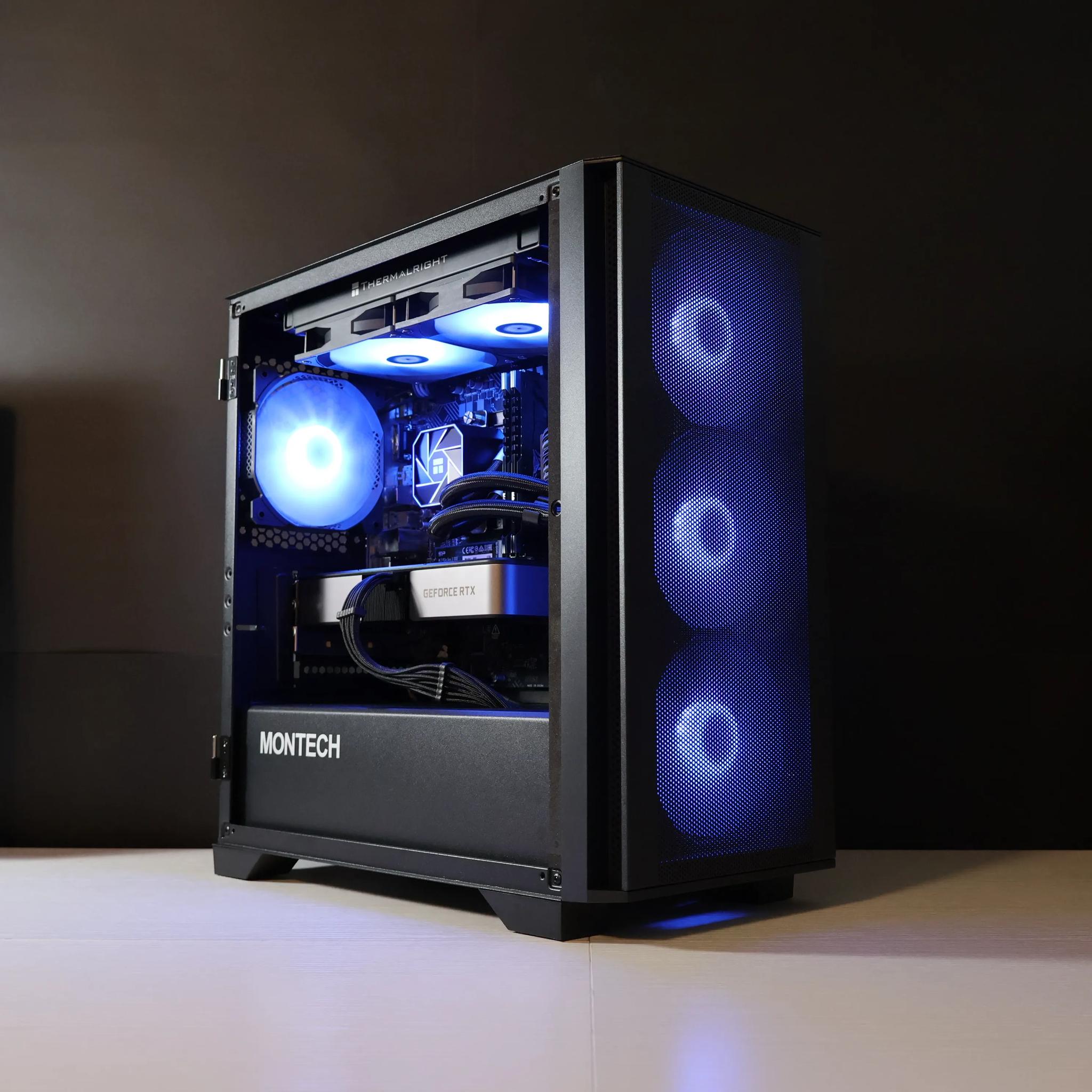 🪨STEALTH🪨 Gaming PC | Intel i5-12400F | 32GB | RTX 3070| 1TB SSD | Win11 HOME | Wi-Fi