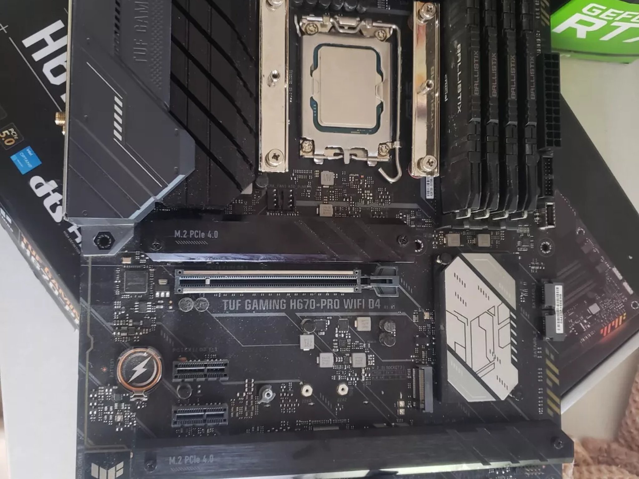 I7 12700k processor with 32GB DDR4 Tuf H670 Board And More Bundle